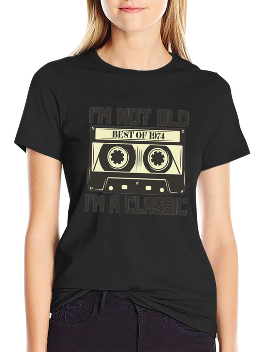 Classic 1974 Cassette Tape Graphic Tee