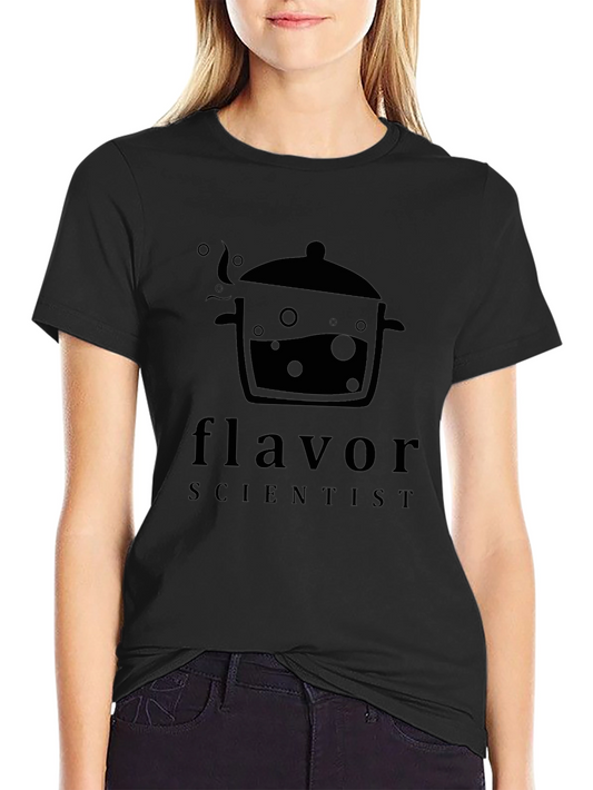 Flavor Scientist Graphic Tee - Culinary Cooking Design