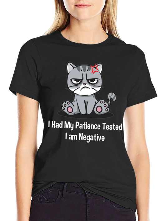 Grumpy Cat Patience Tested T-Shirt