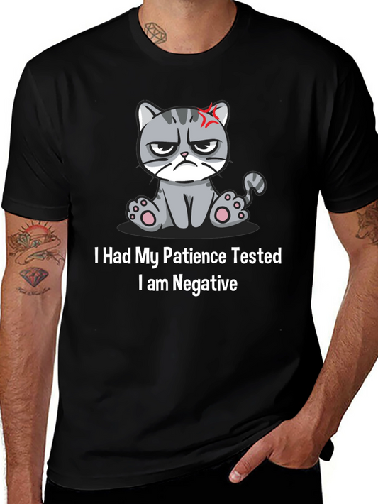 Grumpy Cat Patience Tested T-Shirt