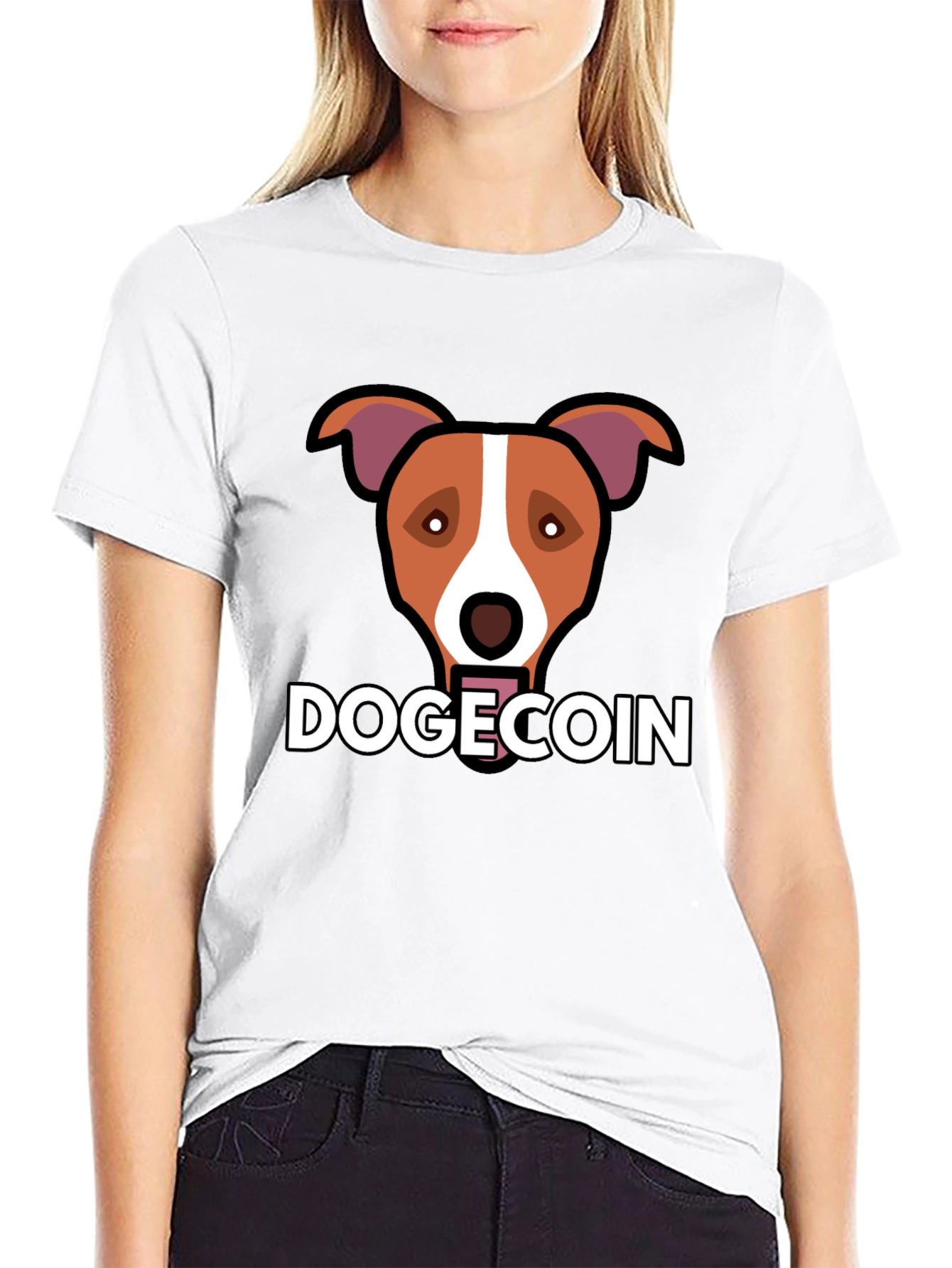 Dogecoin Dog T-Shirt - Crypto Fashion