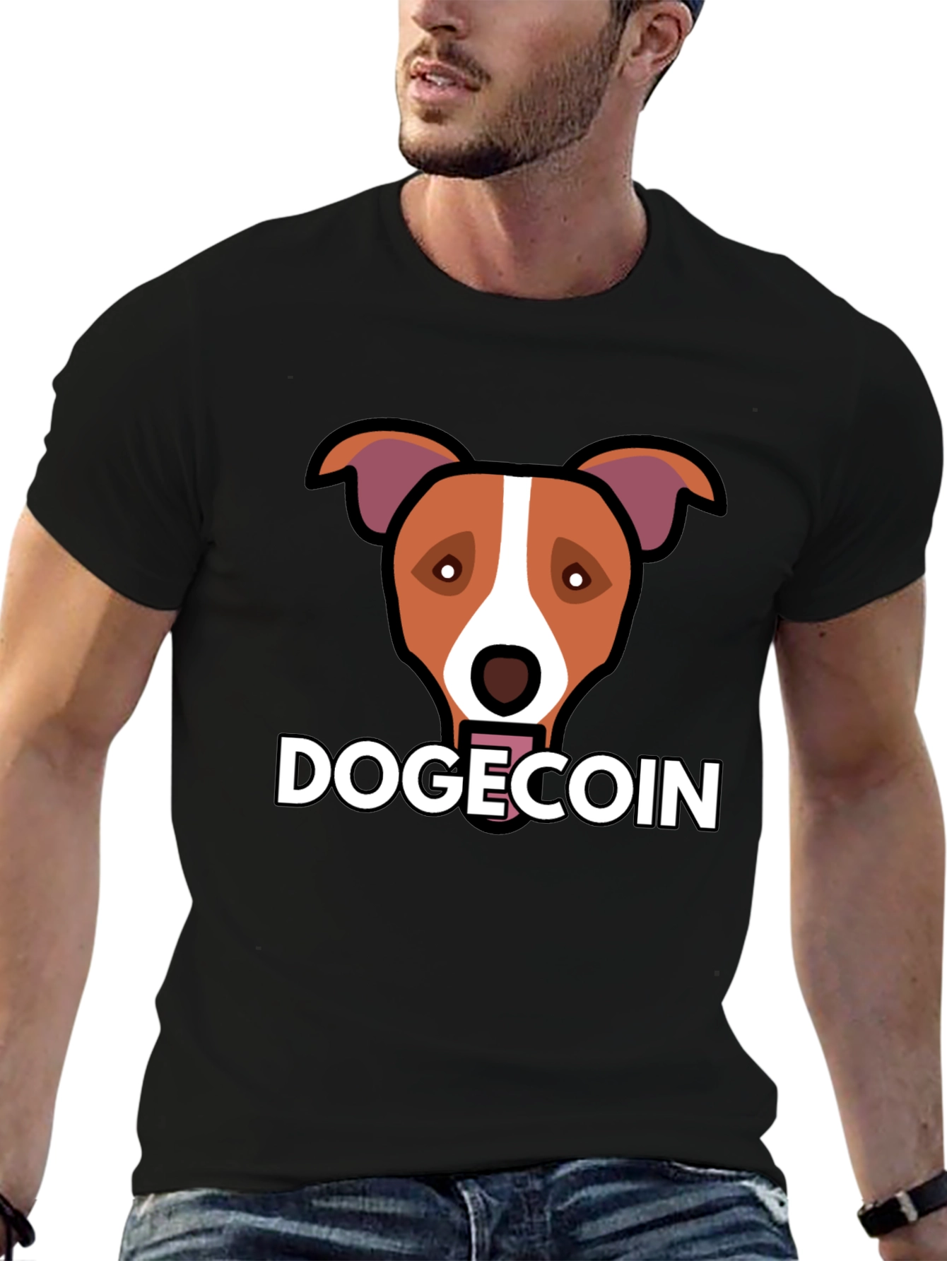 Dogecoin Dog T-Shirt - Crypto Fashion