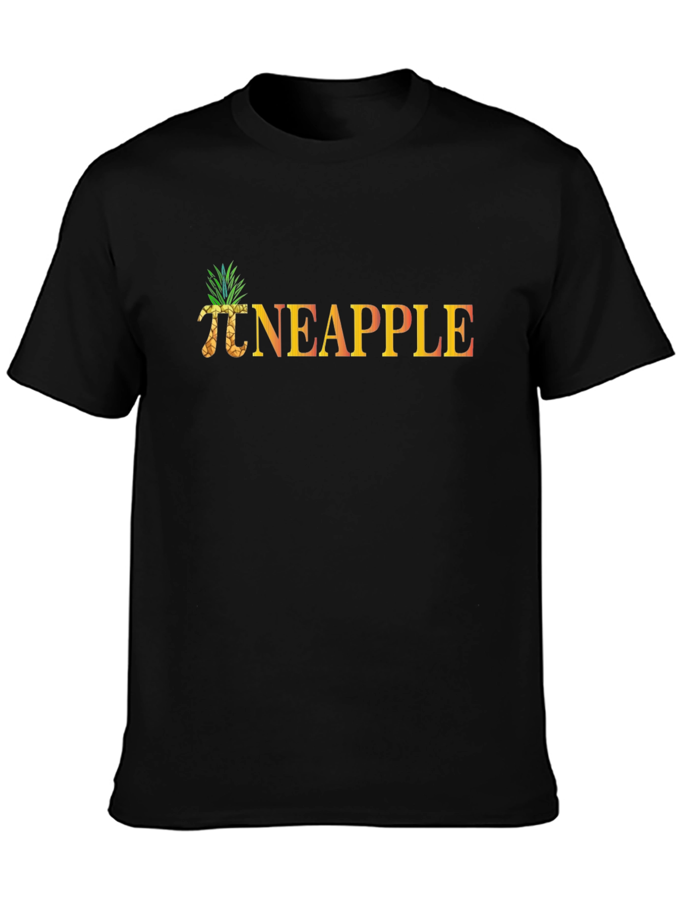 Pi-Neapple T-Shirt - Funny Math Pun Graphic Tee