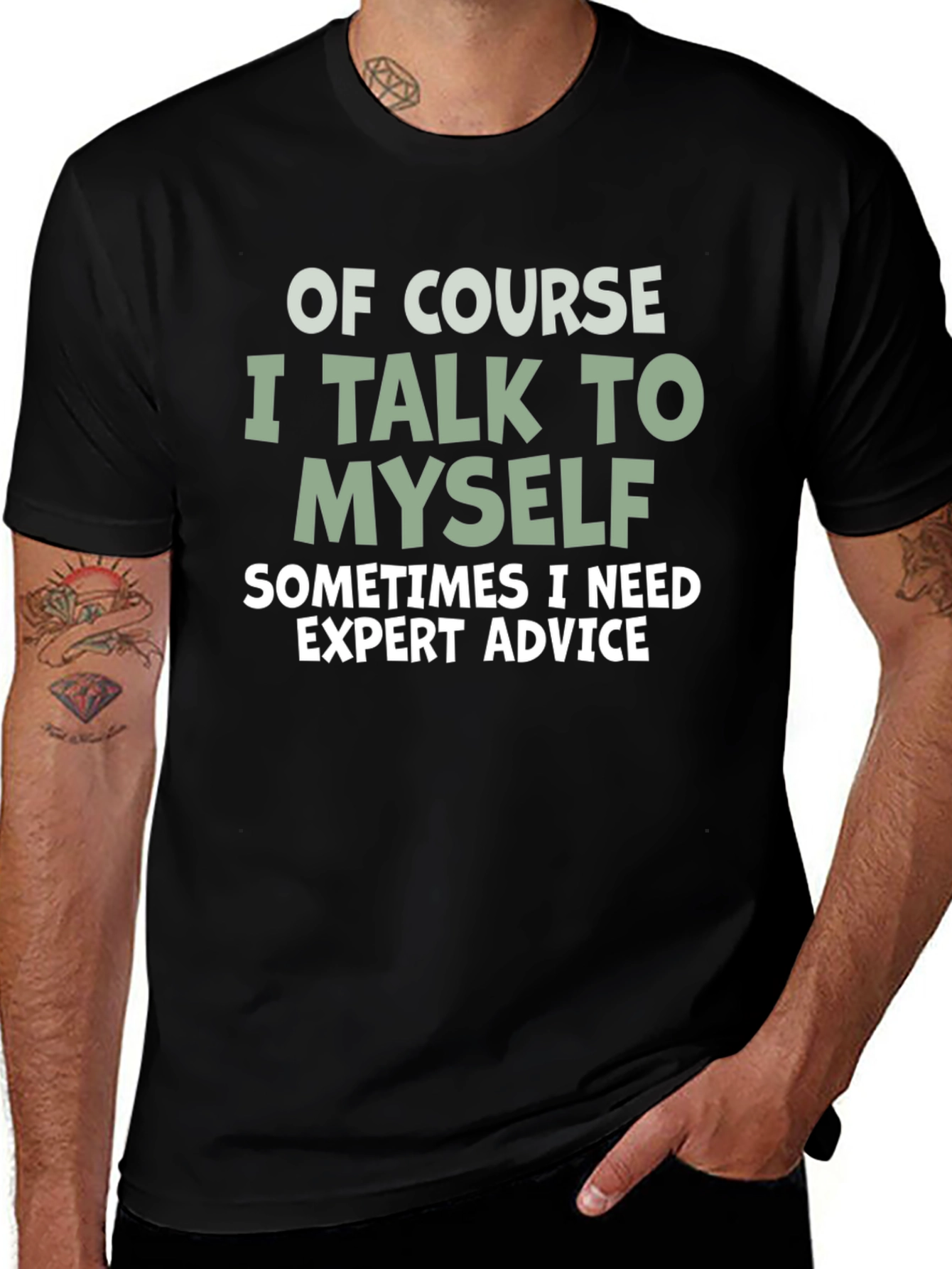 Expert Advice Tee: Funny Sarcastic T-Shirt