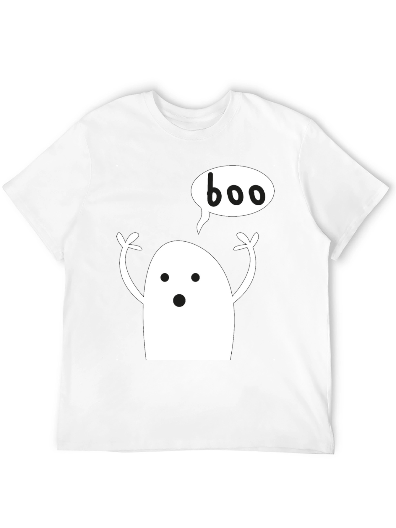 Boo Ghost T-Shirt - Halloween Tee