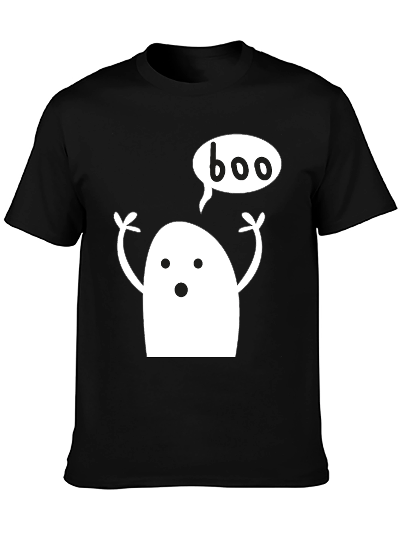 Boo Ghost T-Shirt - Halloween Tee