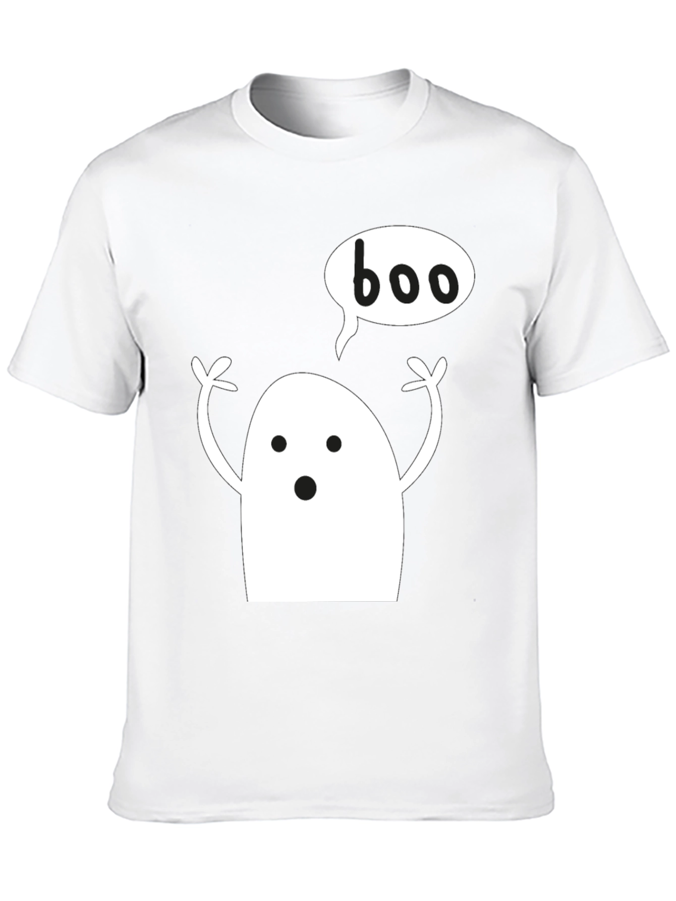 Boo Ghost T-Shirt - Halloween Tee