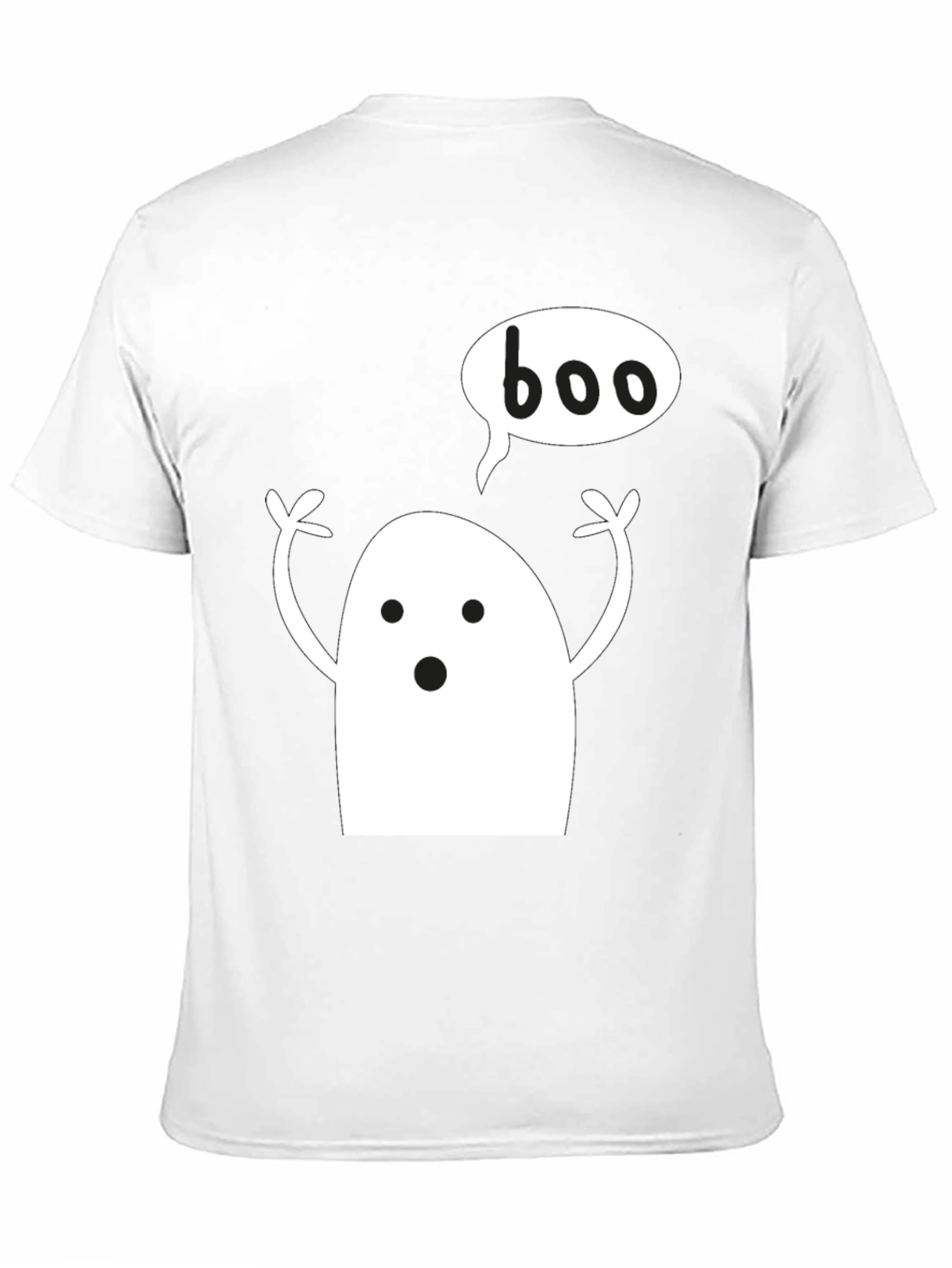 Boo Ghost T-Shirt - Halloween Tee