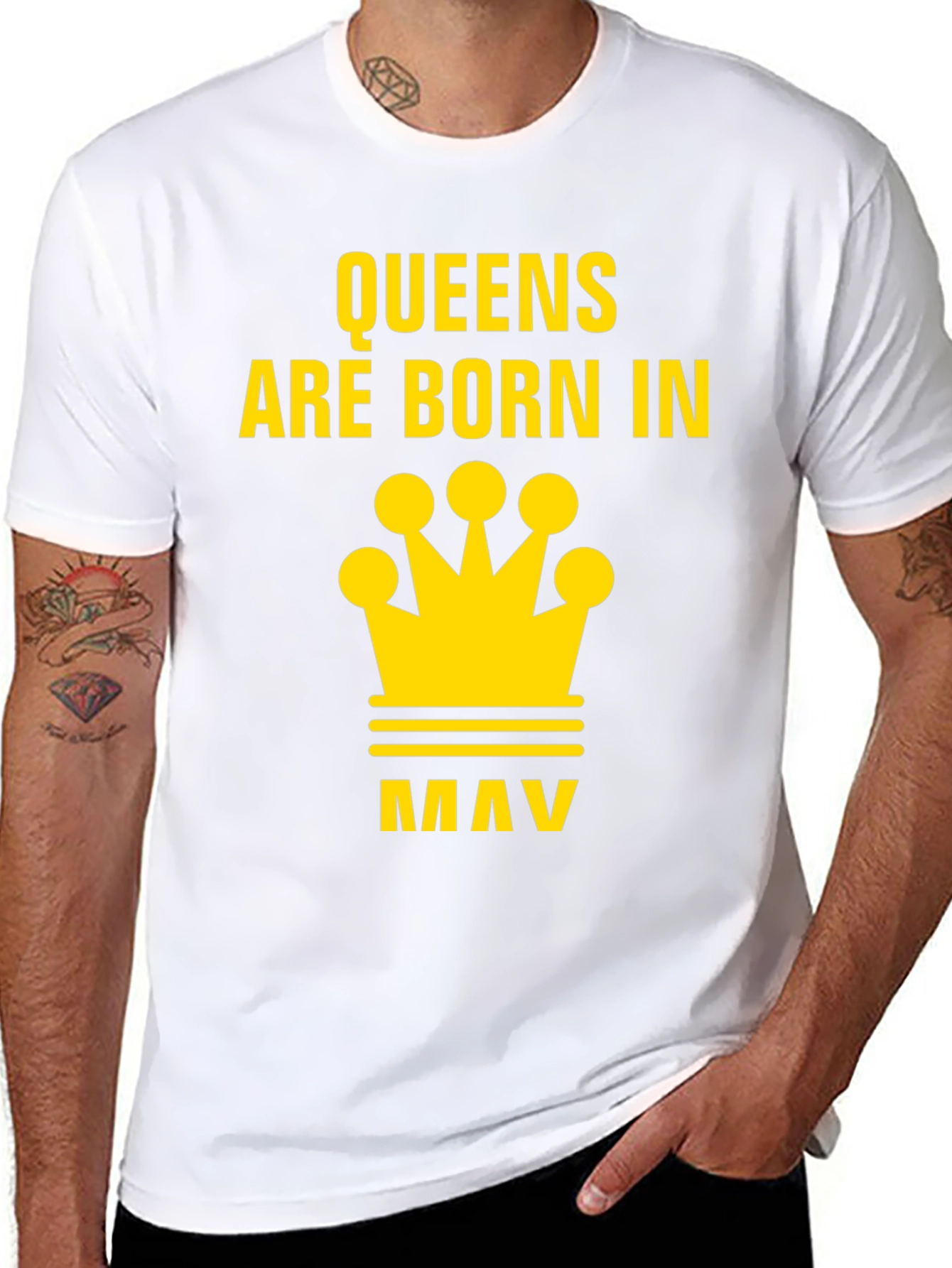 Queens Are Born In May T-Shirt