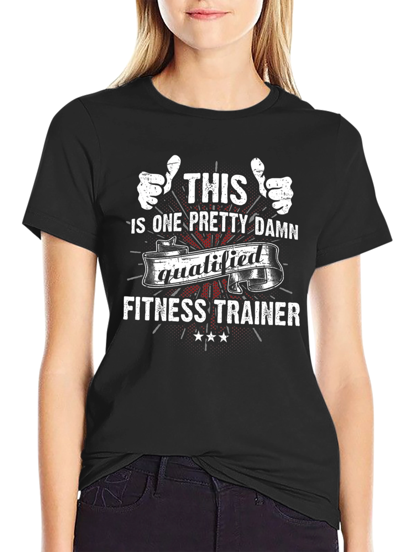 Qualified Fitness Trainer T-Shirt