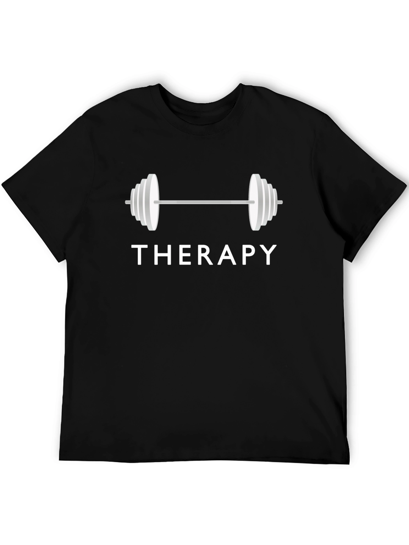 Therapy Weightlifting Black T-Shirt