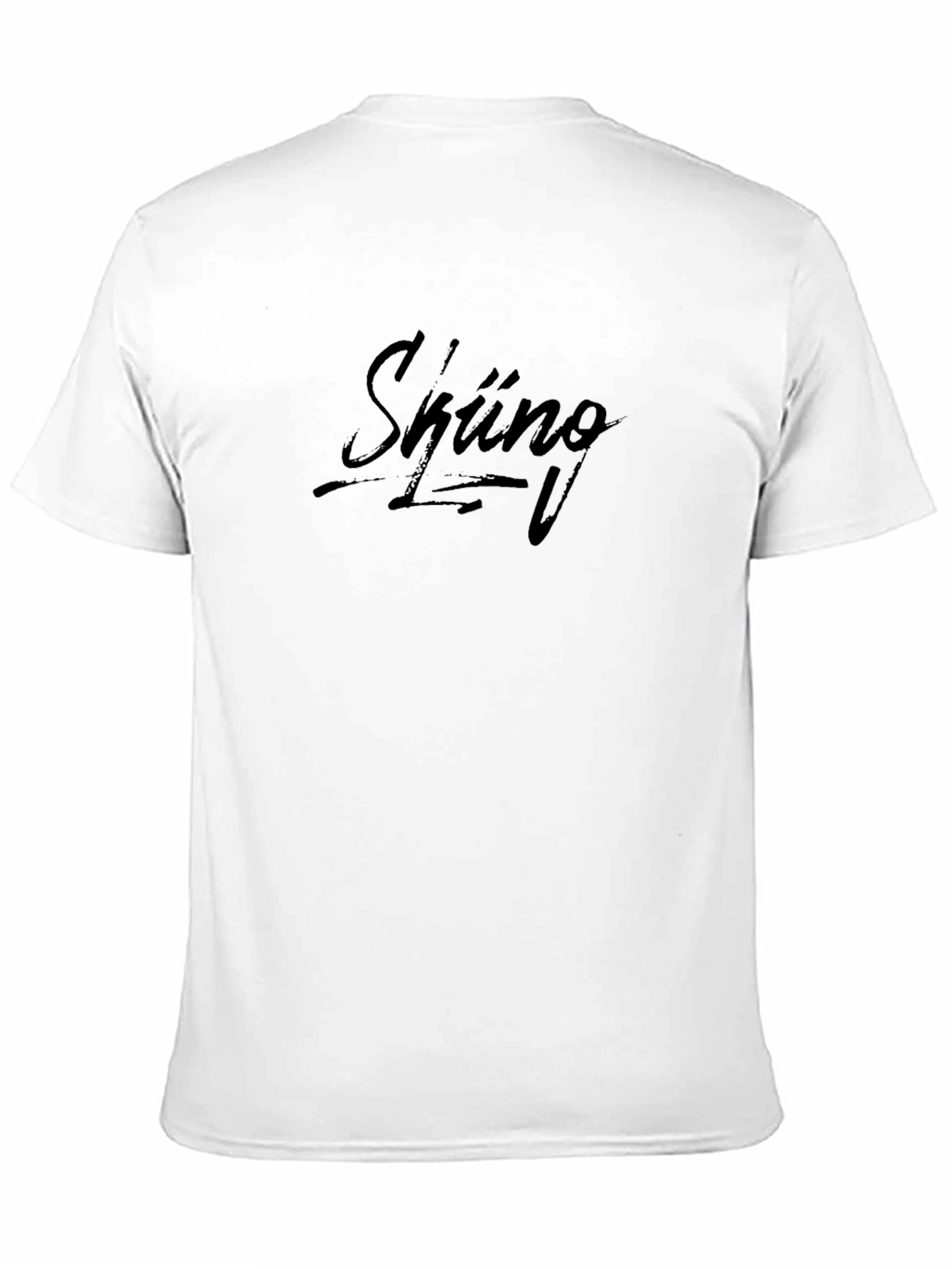 Sküng Black T-Shirt - Stylish Graphic Tee