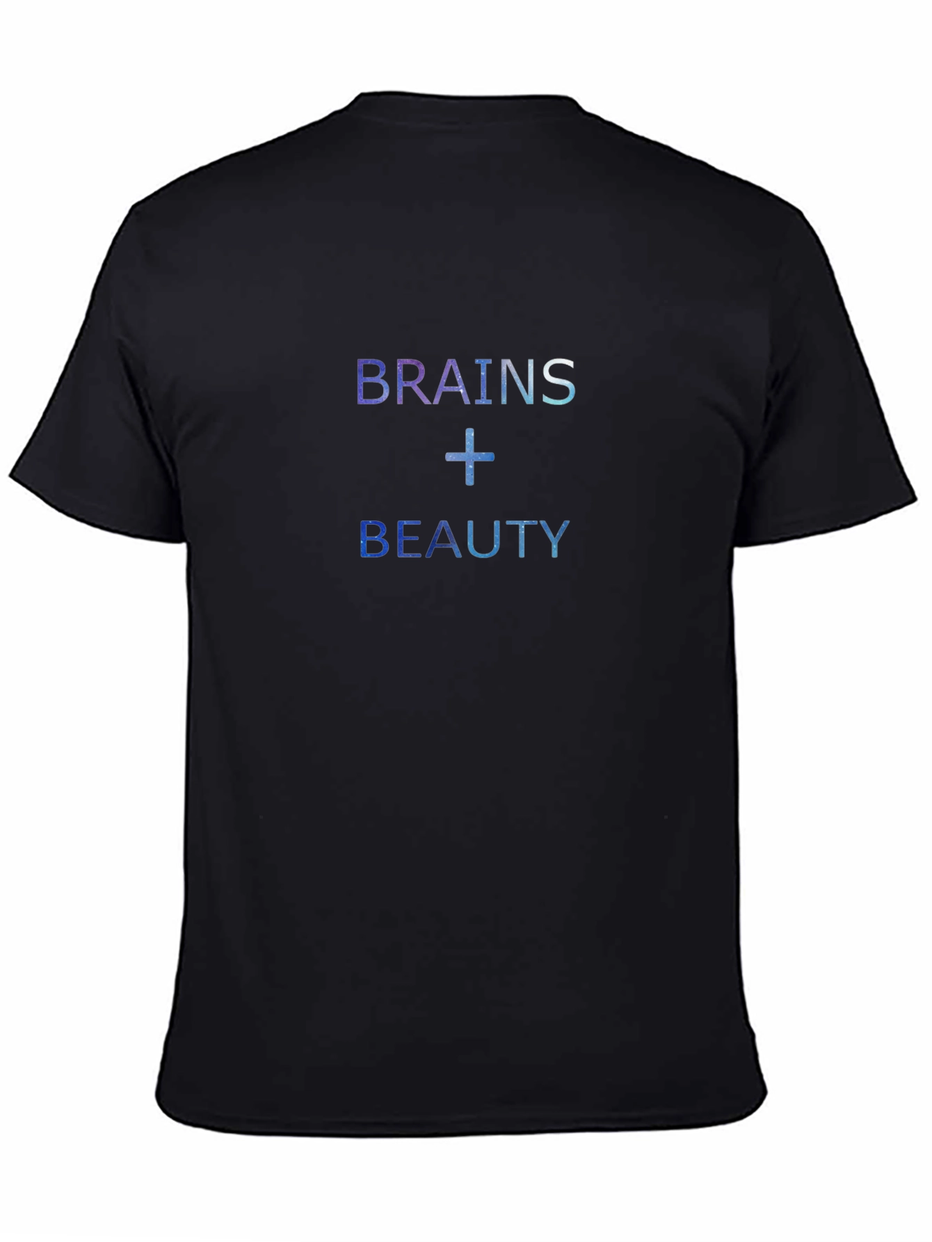 Brains + Beauty Graphic Tee - Smart & Stylish