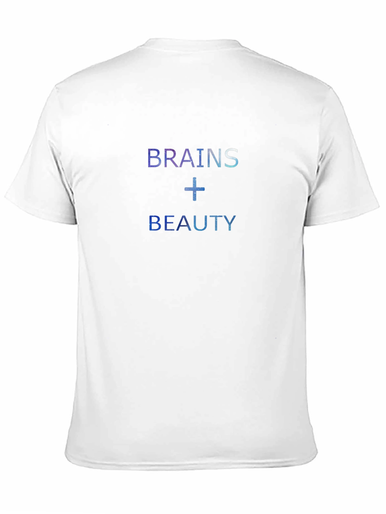 Brains + Beauty Graphic Tee - Smart & Stylish