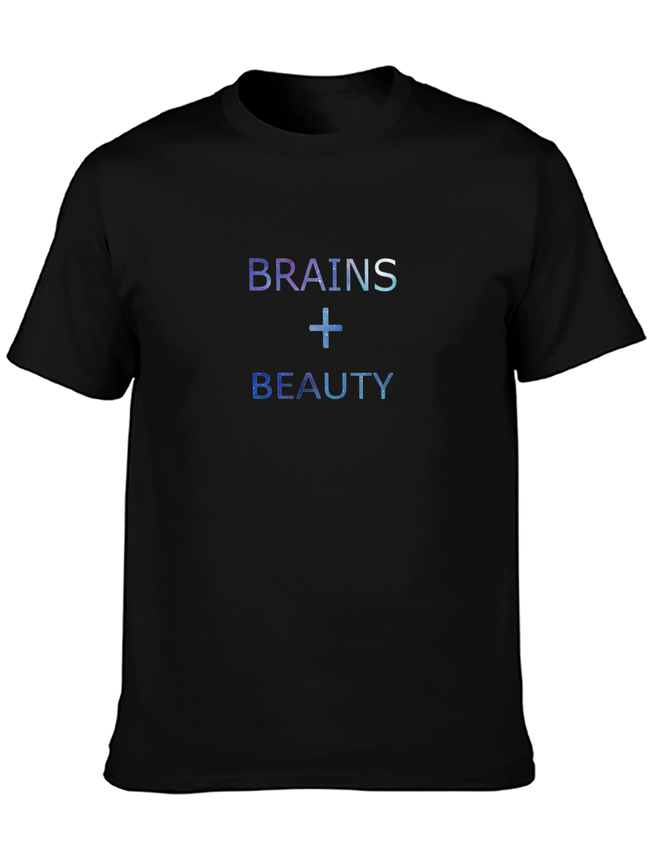 Brains + Beauty Graphic Tee - Smart & Stylish