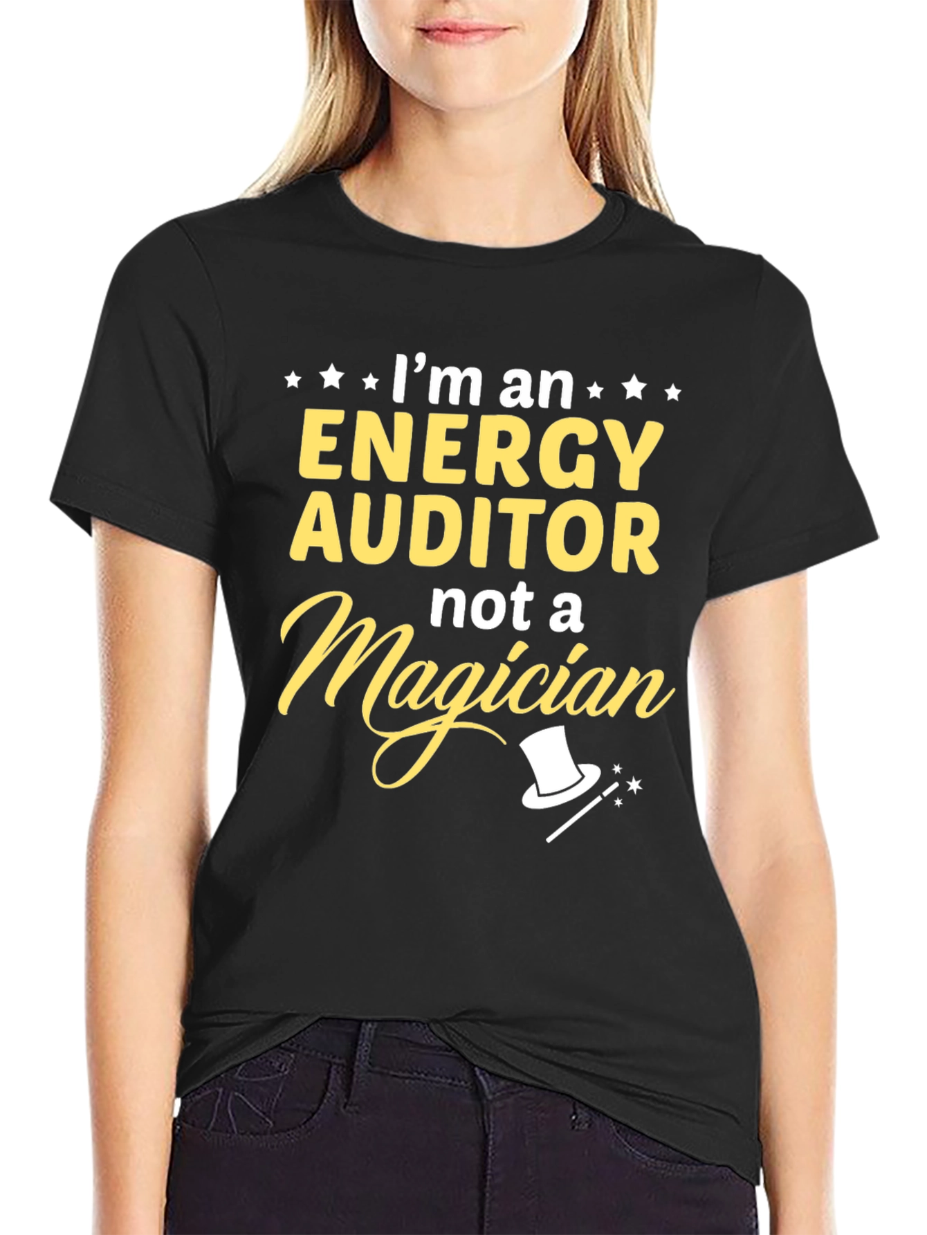 Energy Auditor T-Shirt - Not a Magician Tee