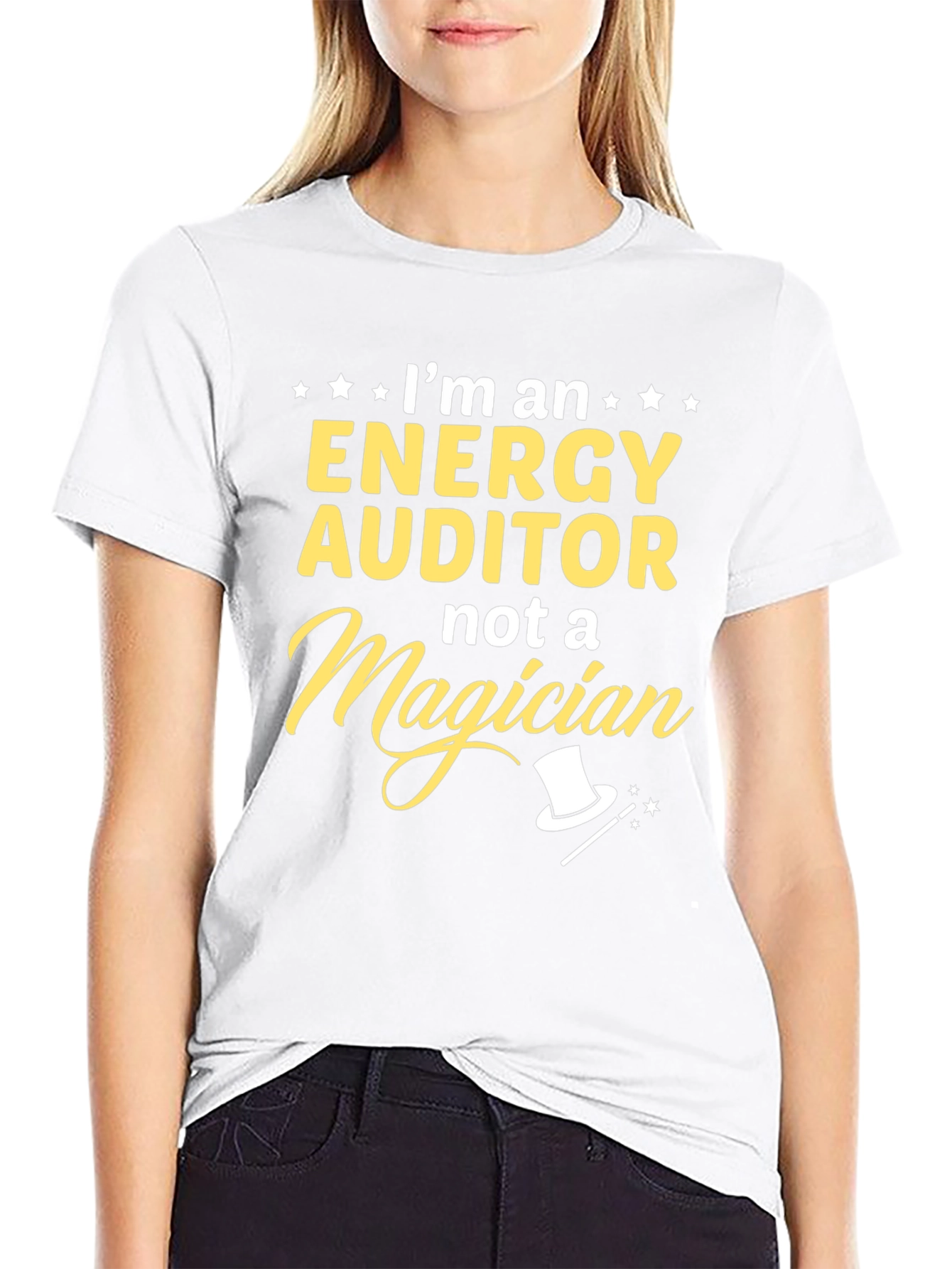 Energy Auditor T-Shirt - Not a Magician Tee