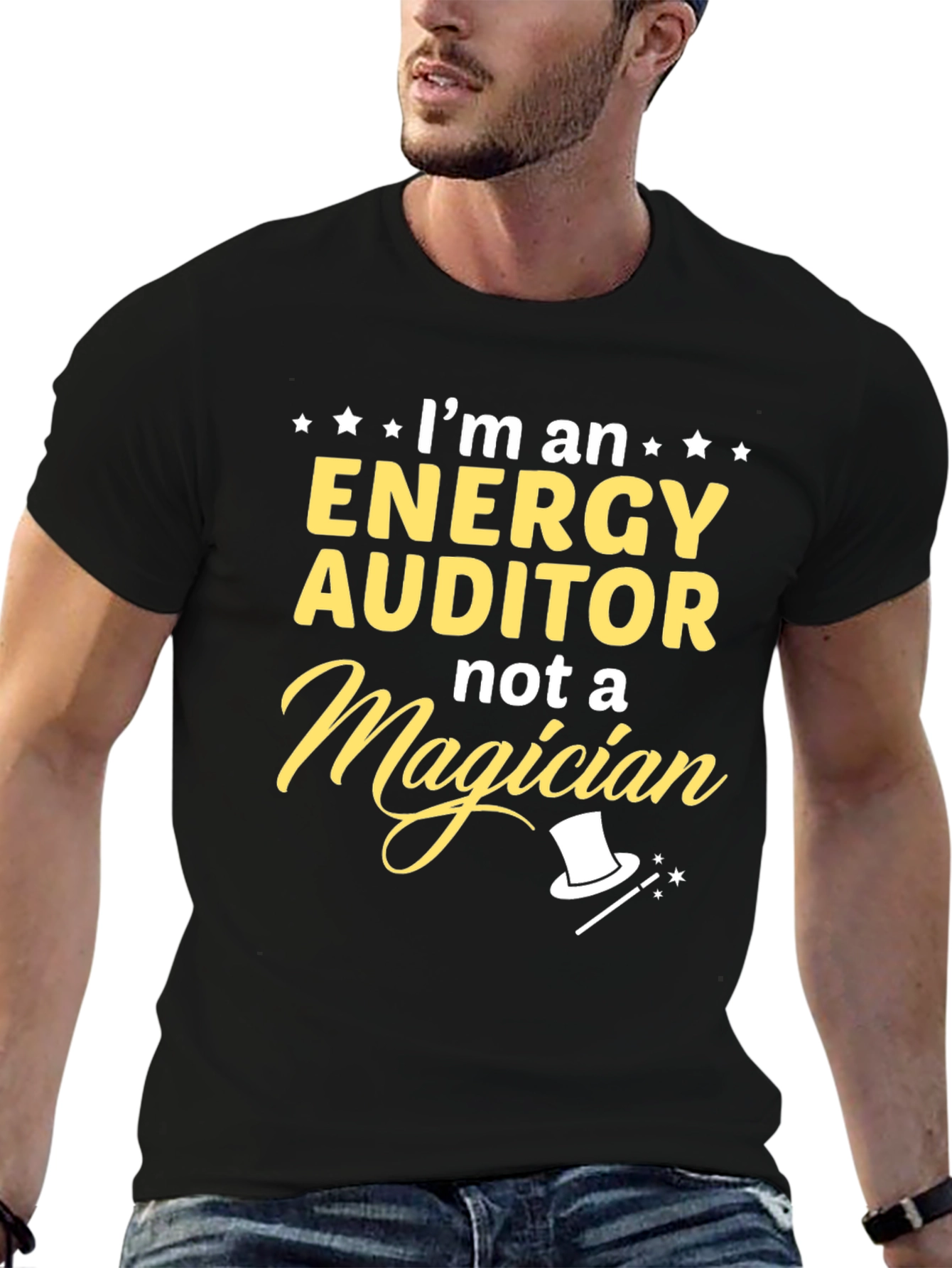 Energy Auditor T-Shirt - Not a Magician Tee