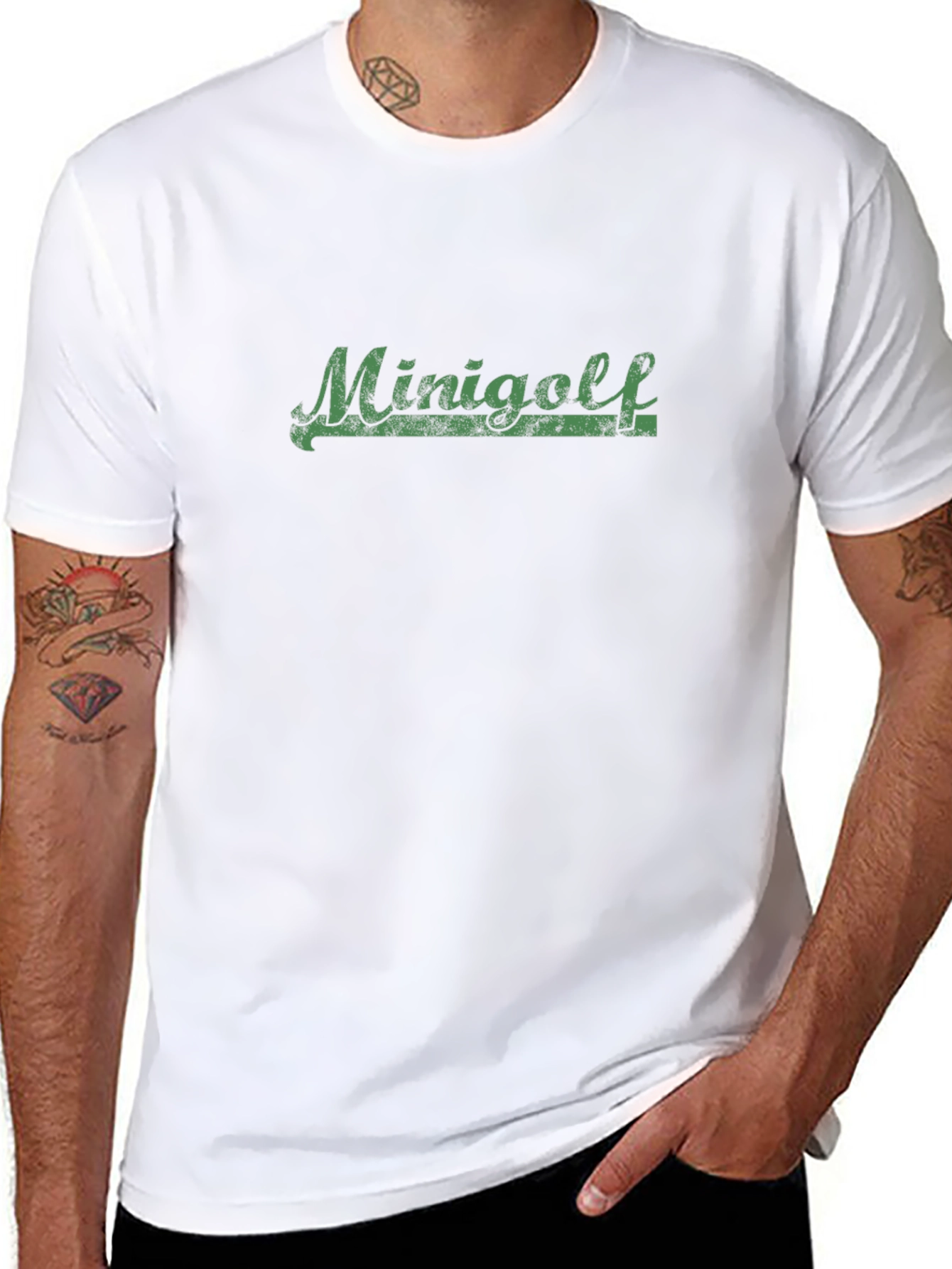 Minigolf Graphic Tee - Retro Style