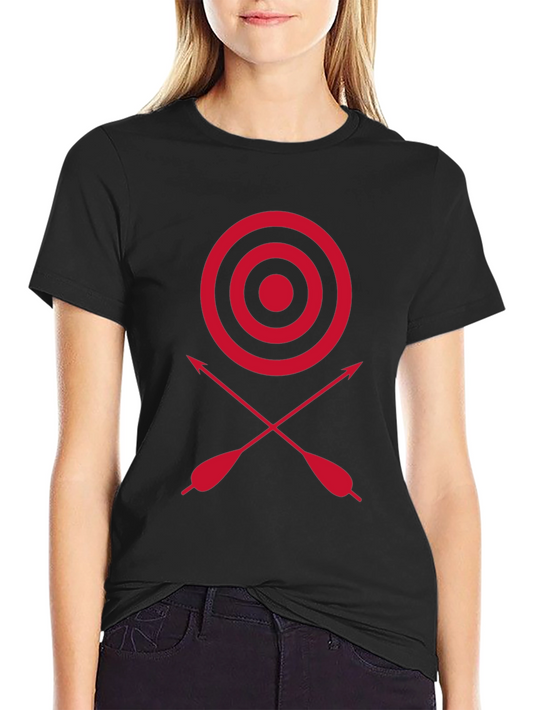 Archery Target Tee - Red Bullseye Design