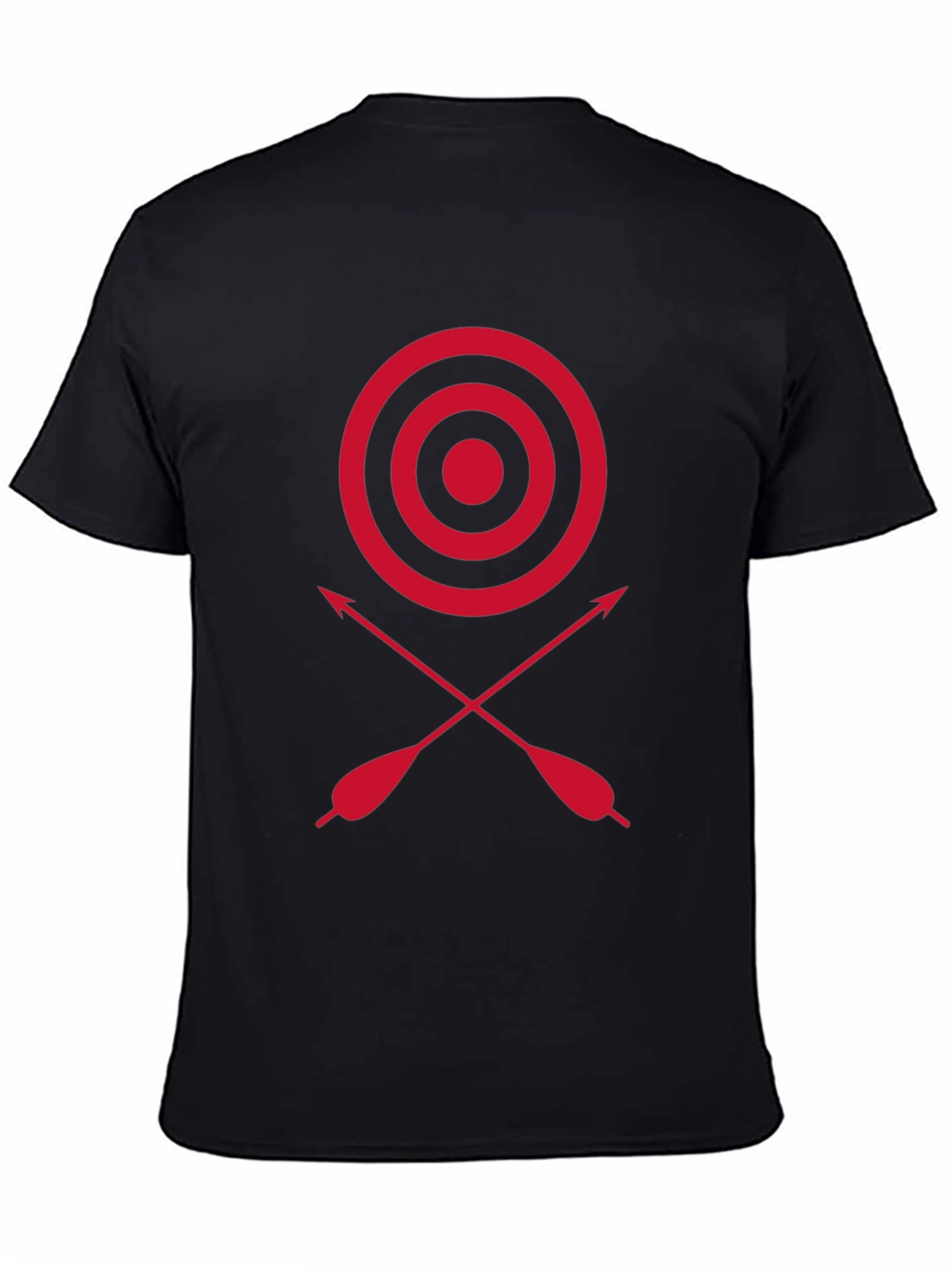 Archery Target Tee - Red Bullseye Design