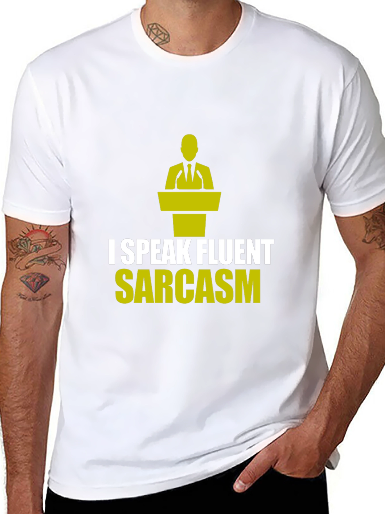 Fluent Sarcasm Graphic Tee - Unisex