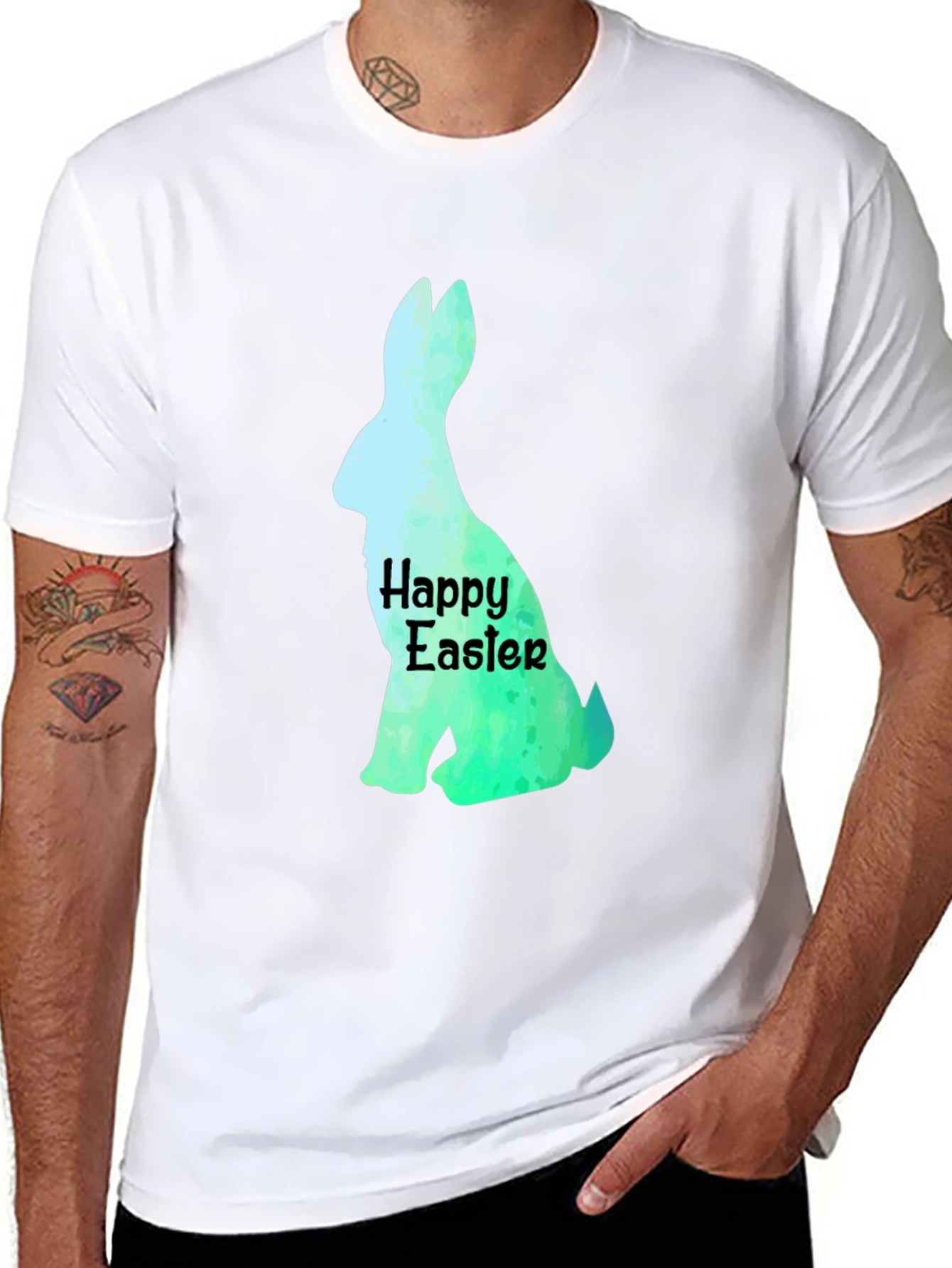 Happy Easter Bunny T-Shirt - Unisex