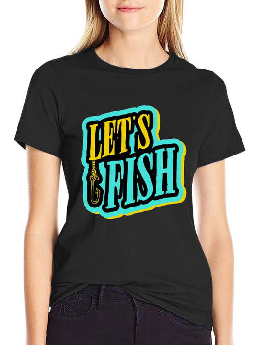 Lets Fish Graphic T-Shirt