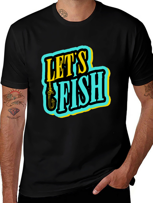 Lets Fish Graphic T-Shirt
