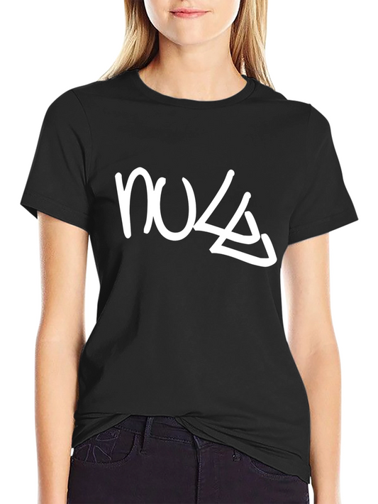Black Graphic Tee - Nulle Design