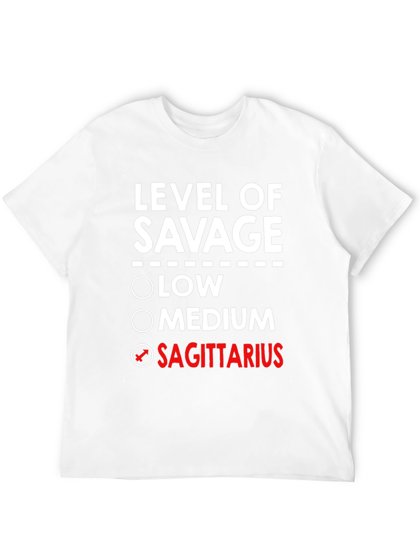 Sagittarius Savage Level Tee