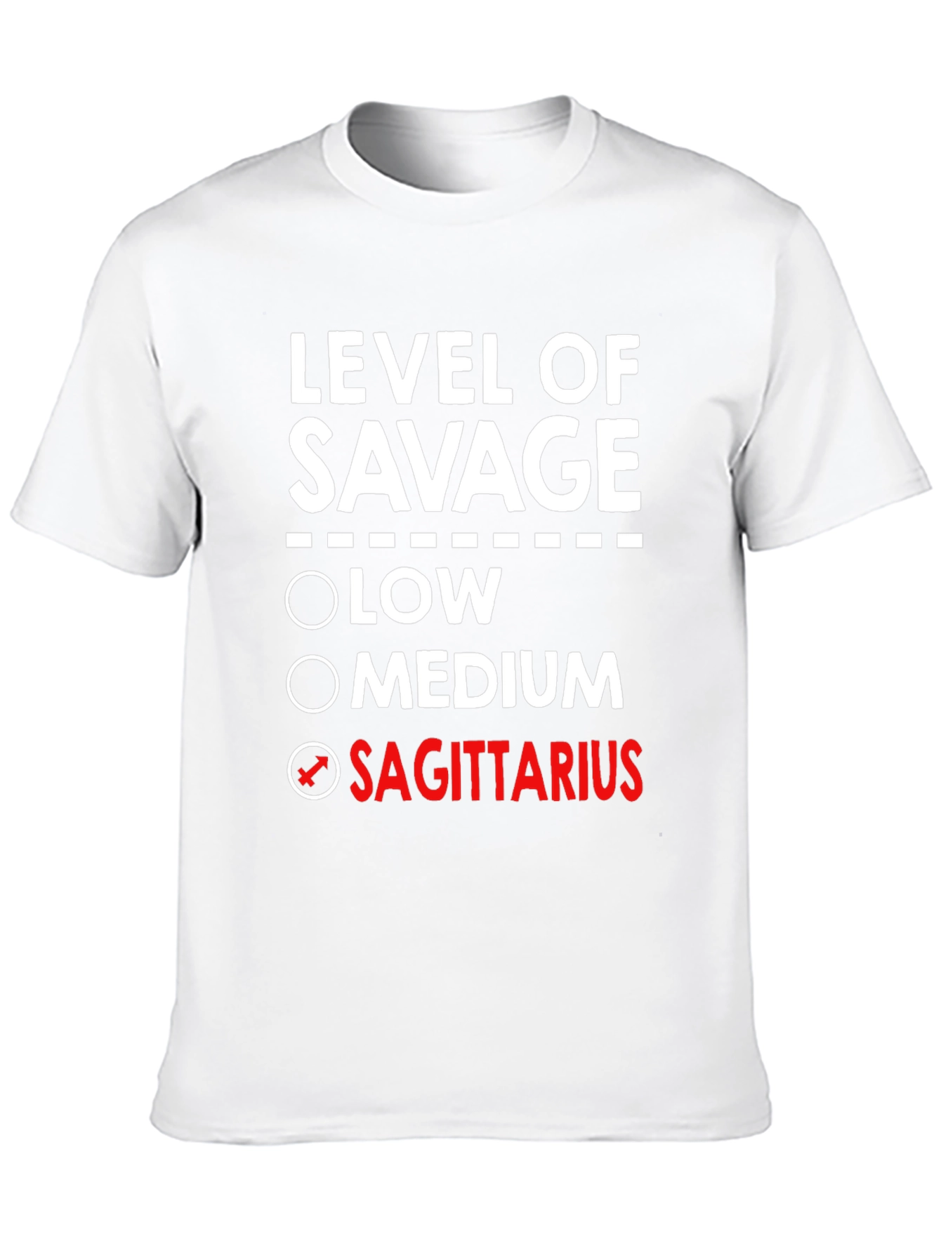 Sagittarius Savage Level Tee