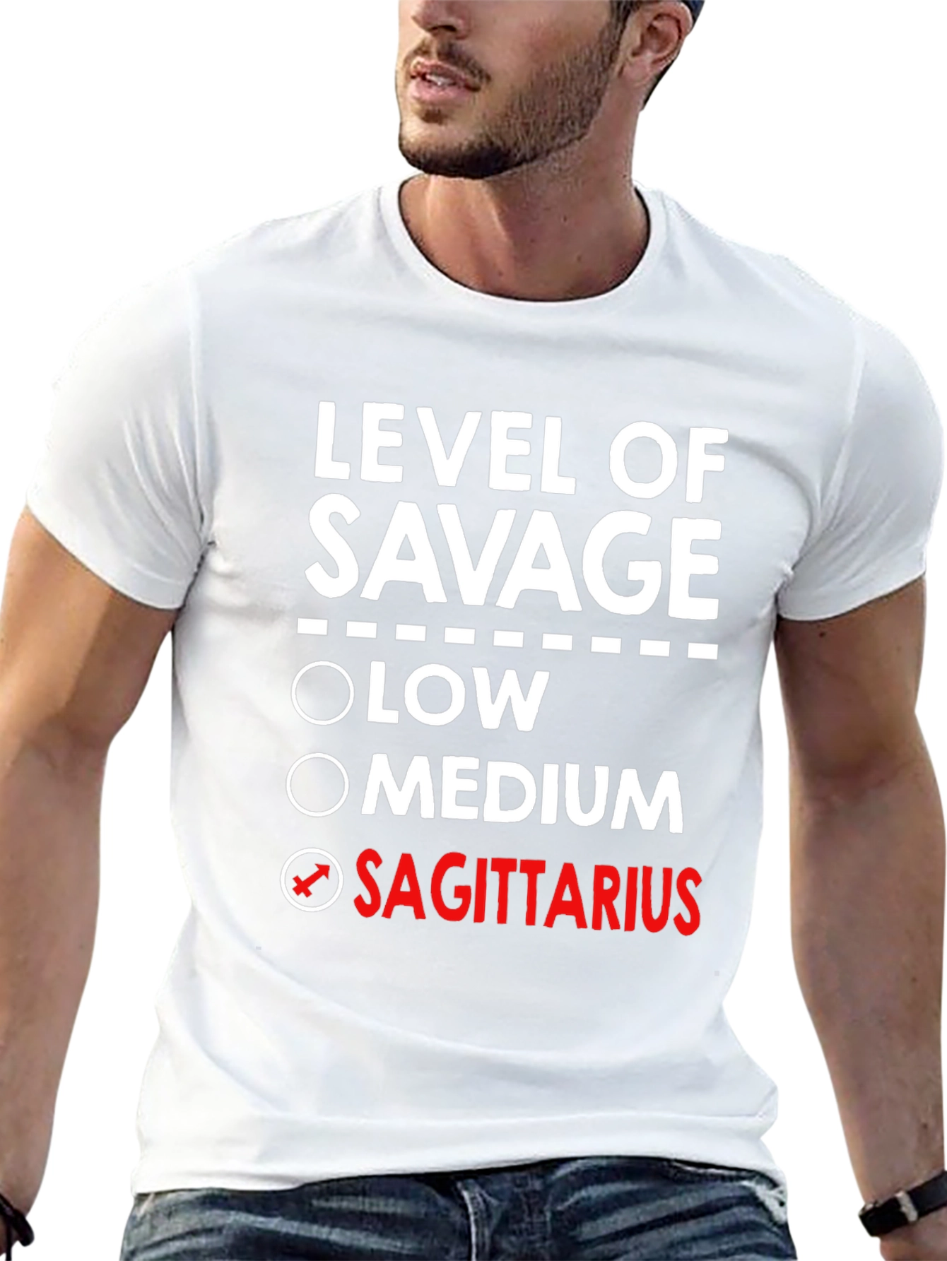 Sagittarius Savage Level Tee
