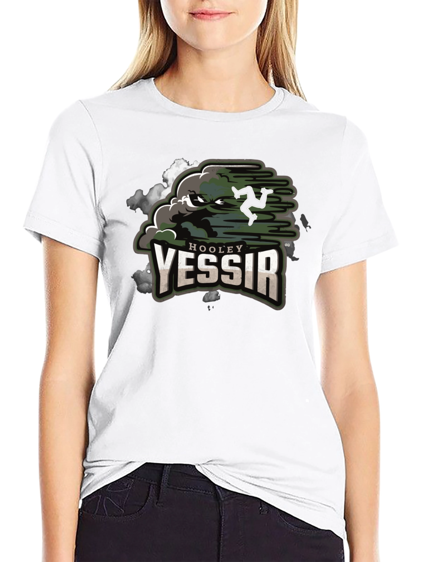 Hooley Yessir Isle of Man T-Shirt