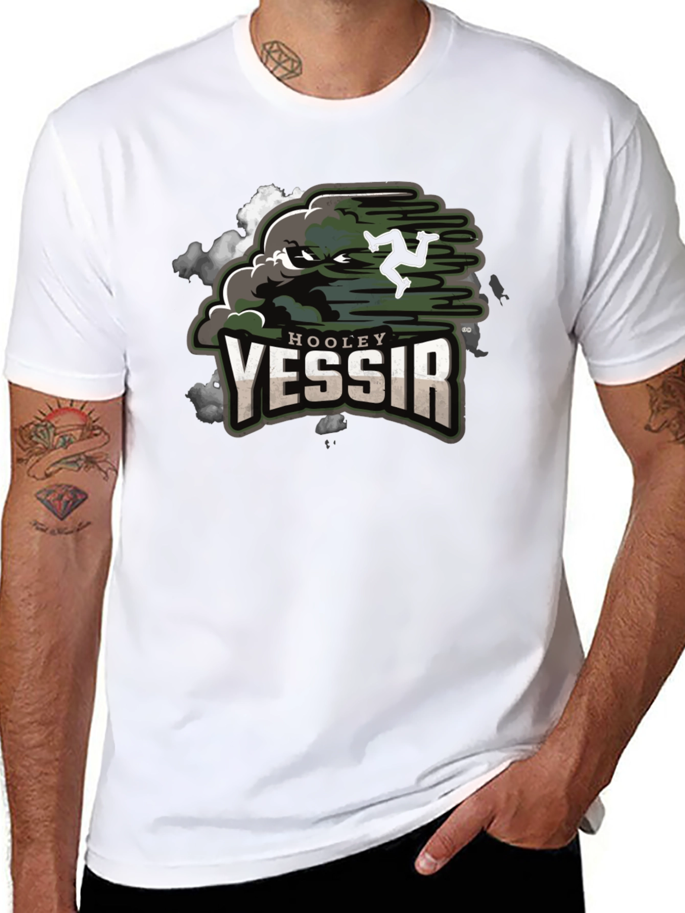 Hooley Yessir Isle of Man T-Shirt