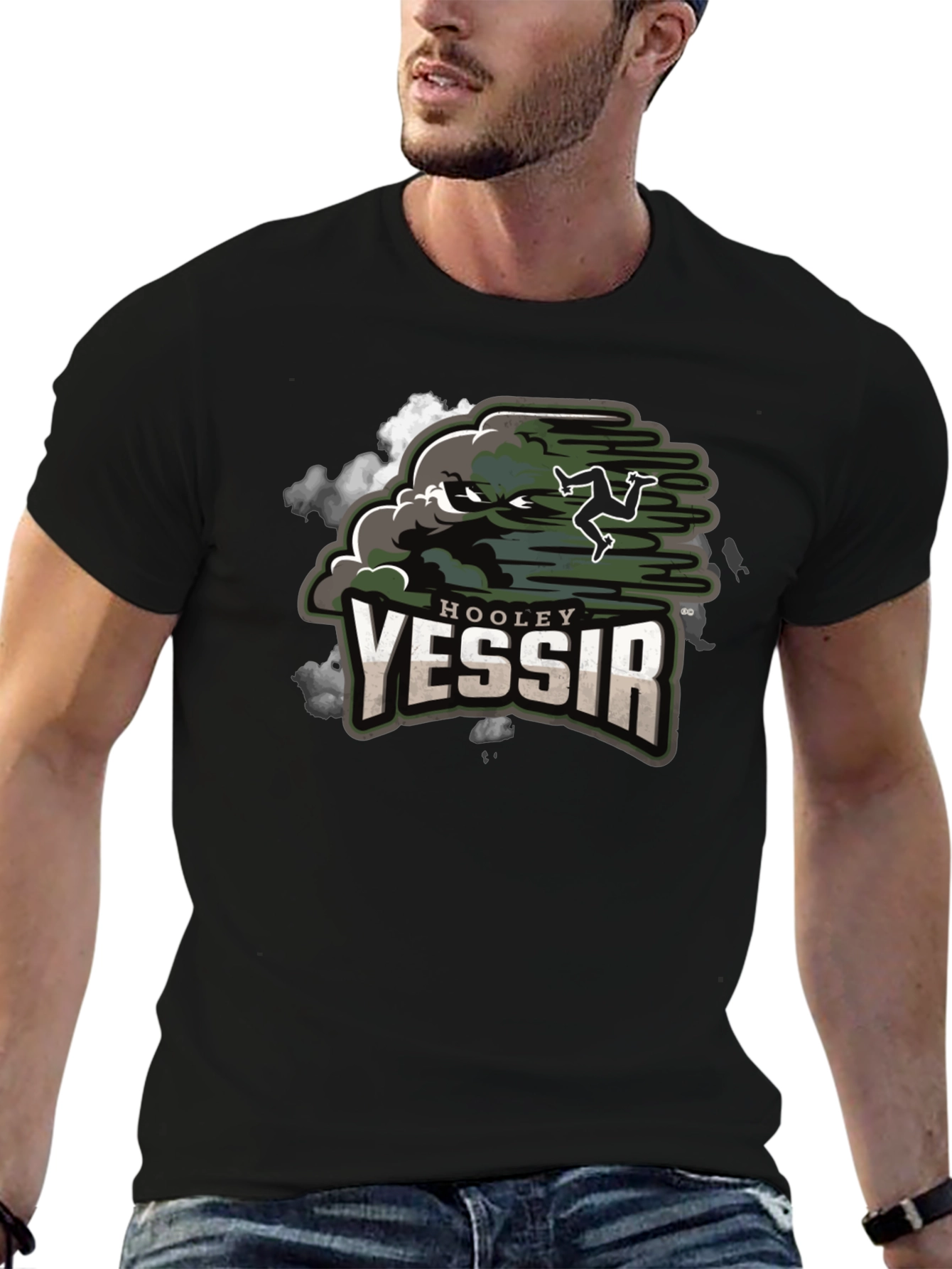 Hooley Yessir Isle of Man T-Shirt