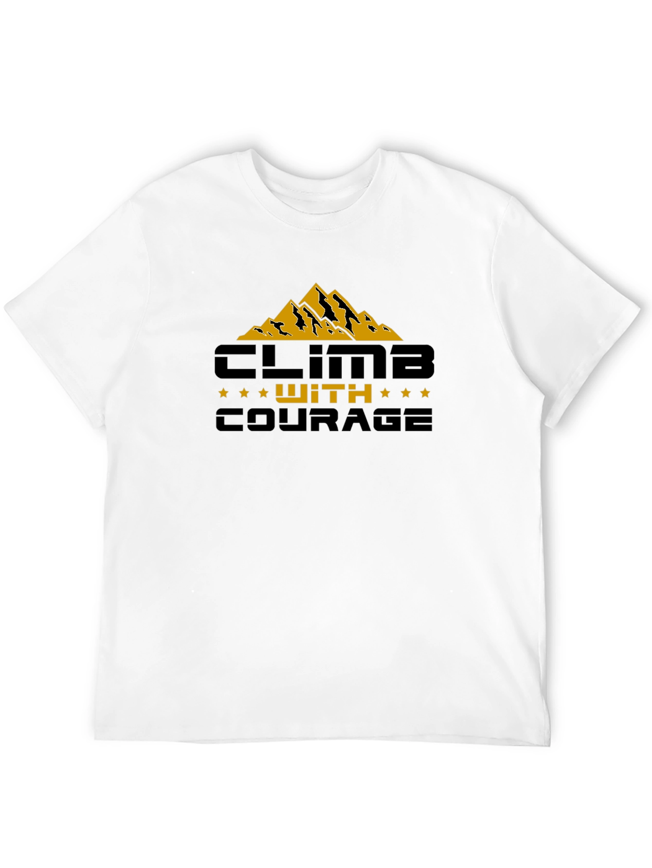 Climb With Courage Graphic T-Shirt - Adventure Ready
