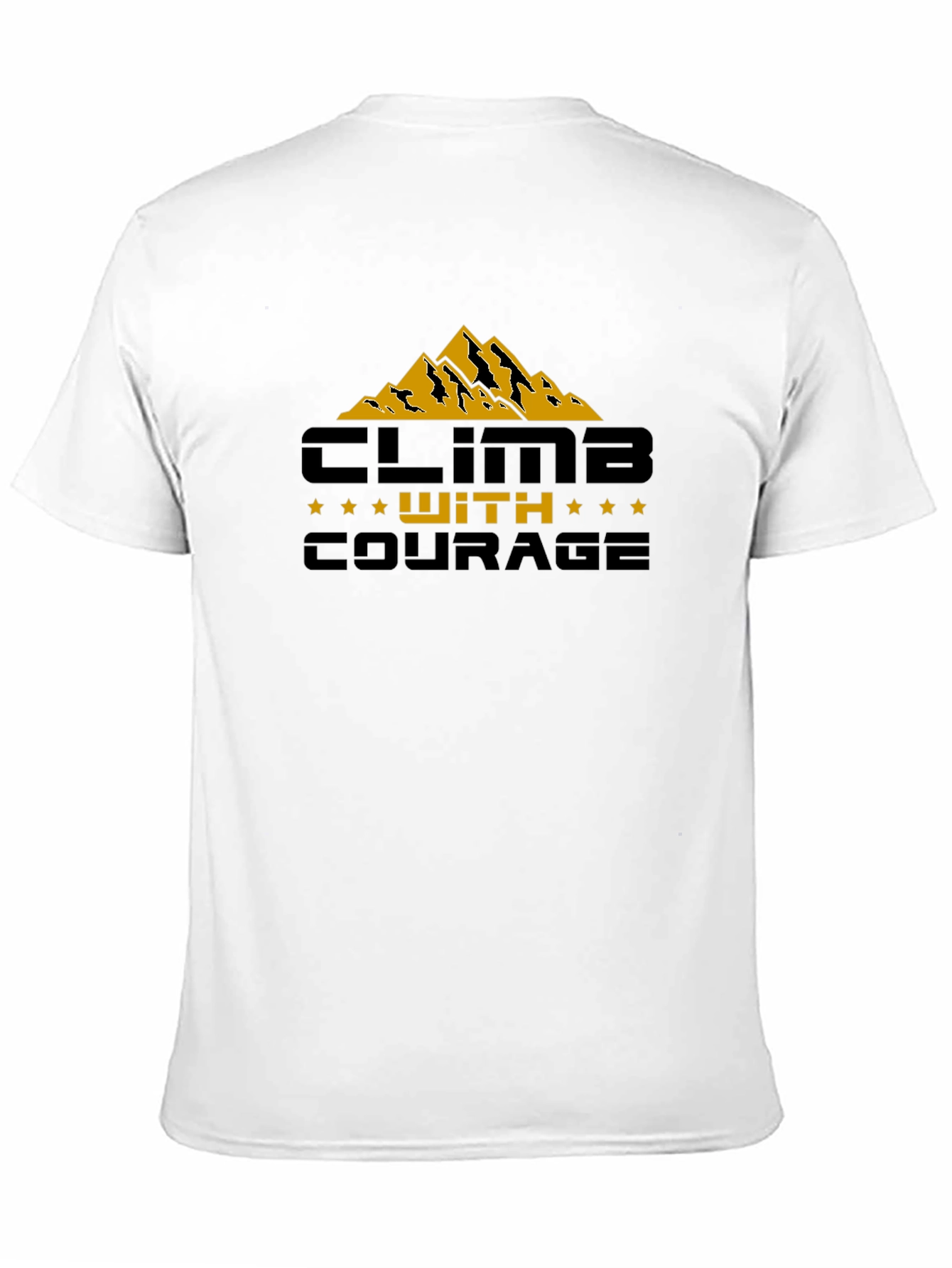 Climb With Courage Graphic T-Shirt - Adventure Ready