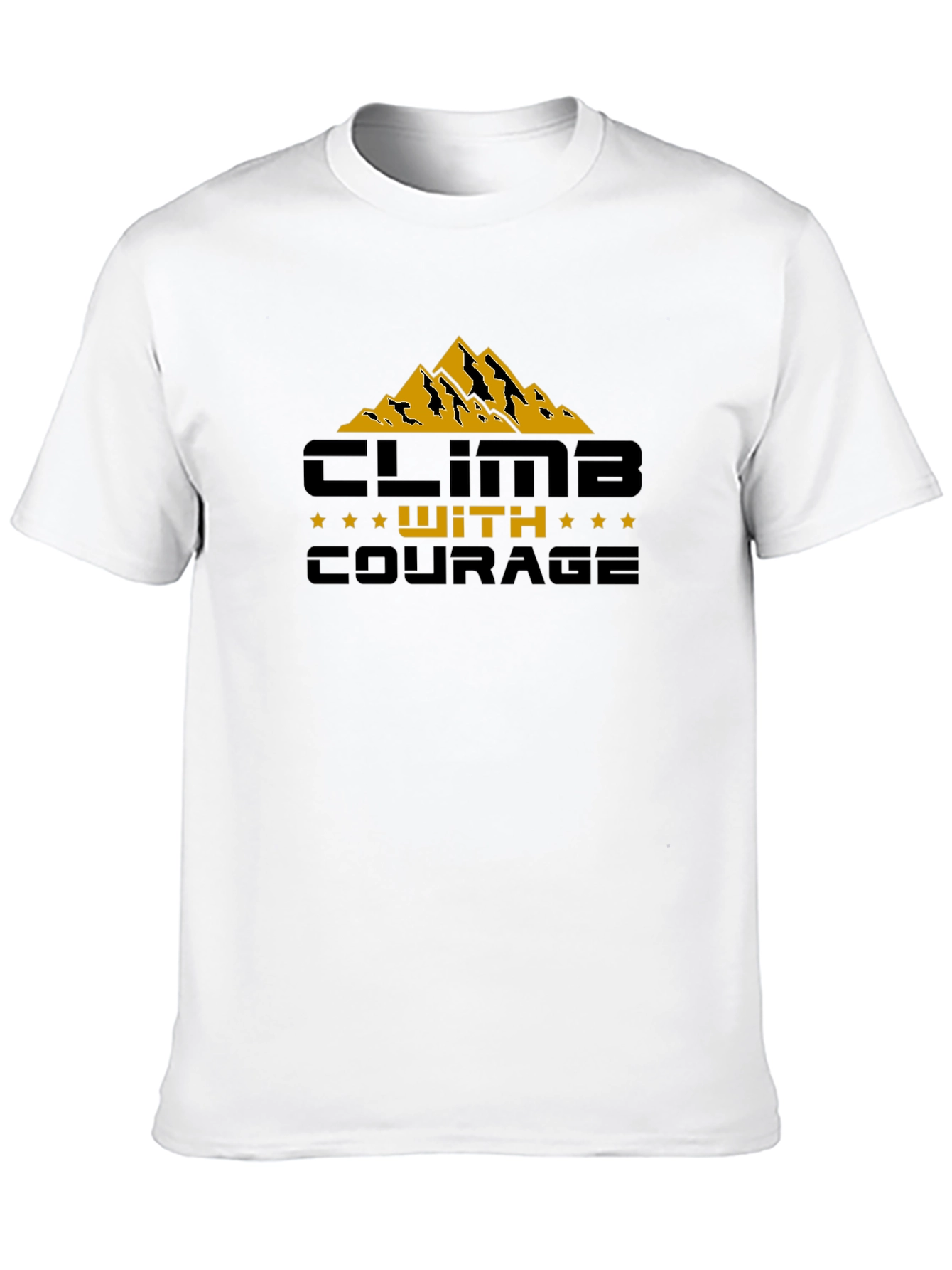 Climb With Courage Graphic T-Shirt - Adventure Ready