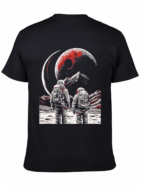Astronauts on Distant Planet Graphic Tee