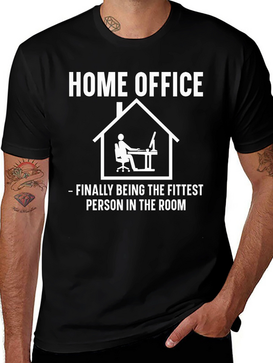 Home Office Fittest in the Room Graphic Tee