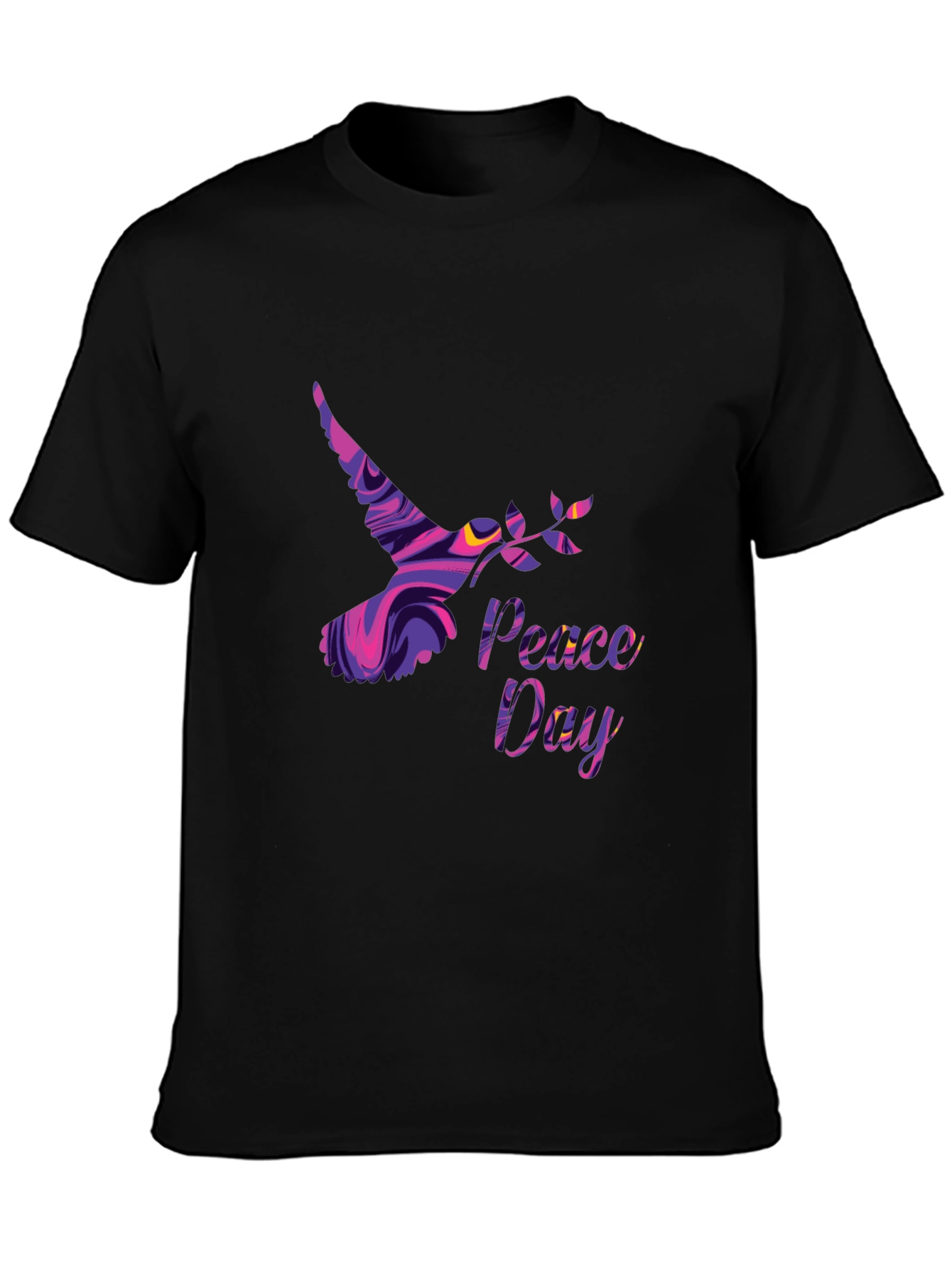 Peace Day Dove Graphic T-Shirt