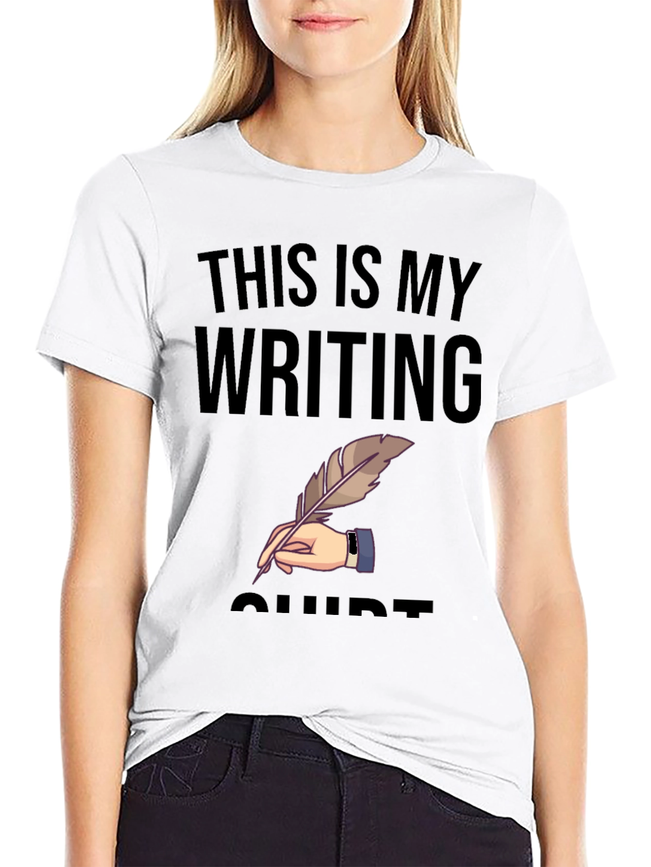 Writers Tee: This Is My Writing Shirt