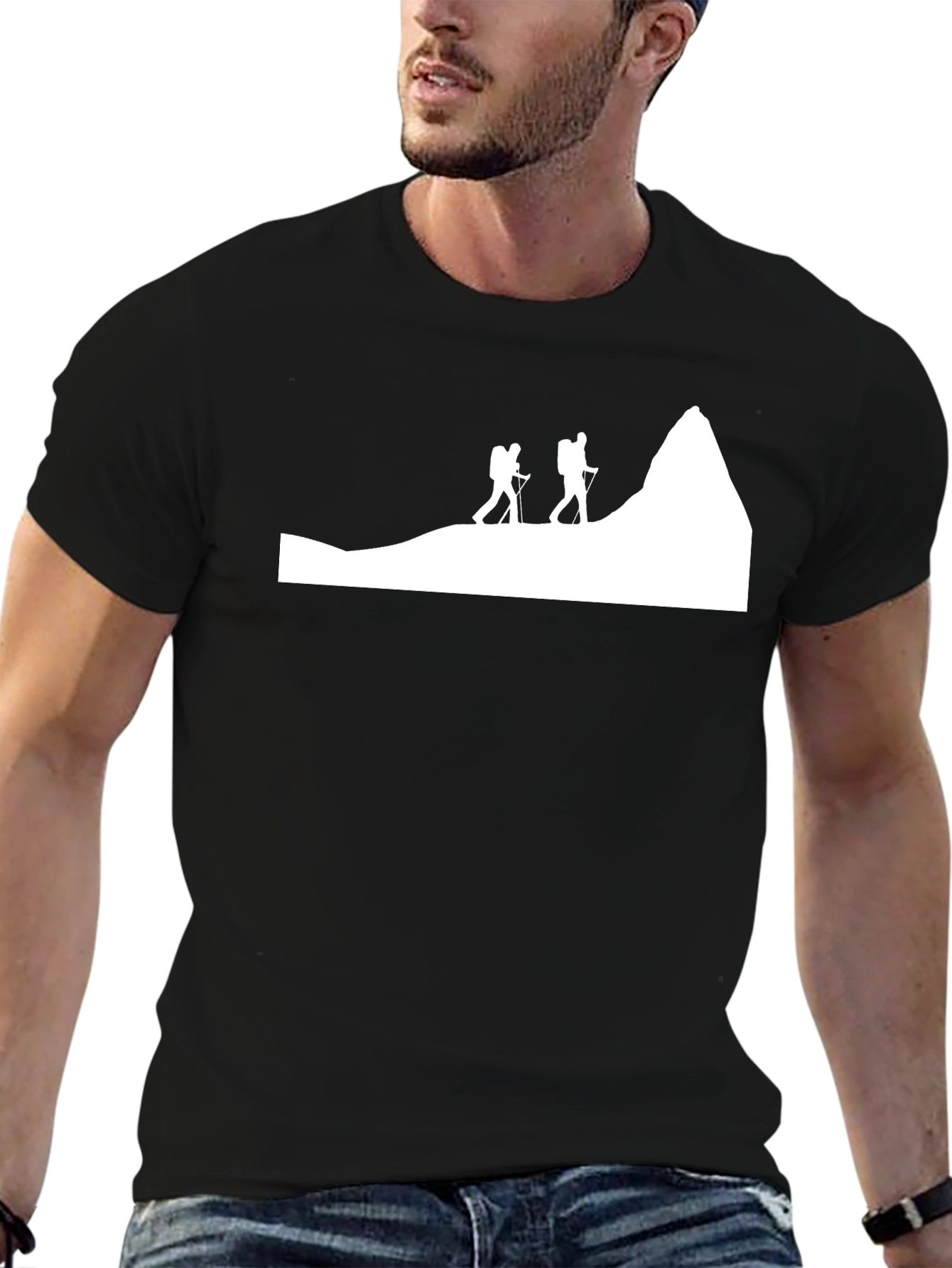 Hiking Silhouette T-Shirt - Adventure Ready
