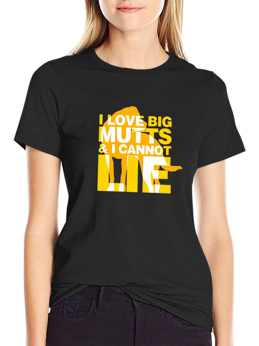 I Love Big Mutts T-Shirt Funny Dog Lover Tee