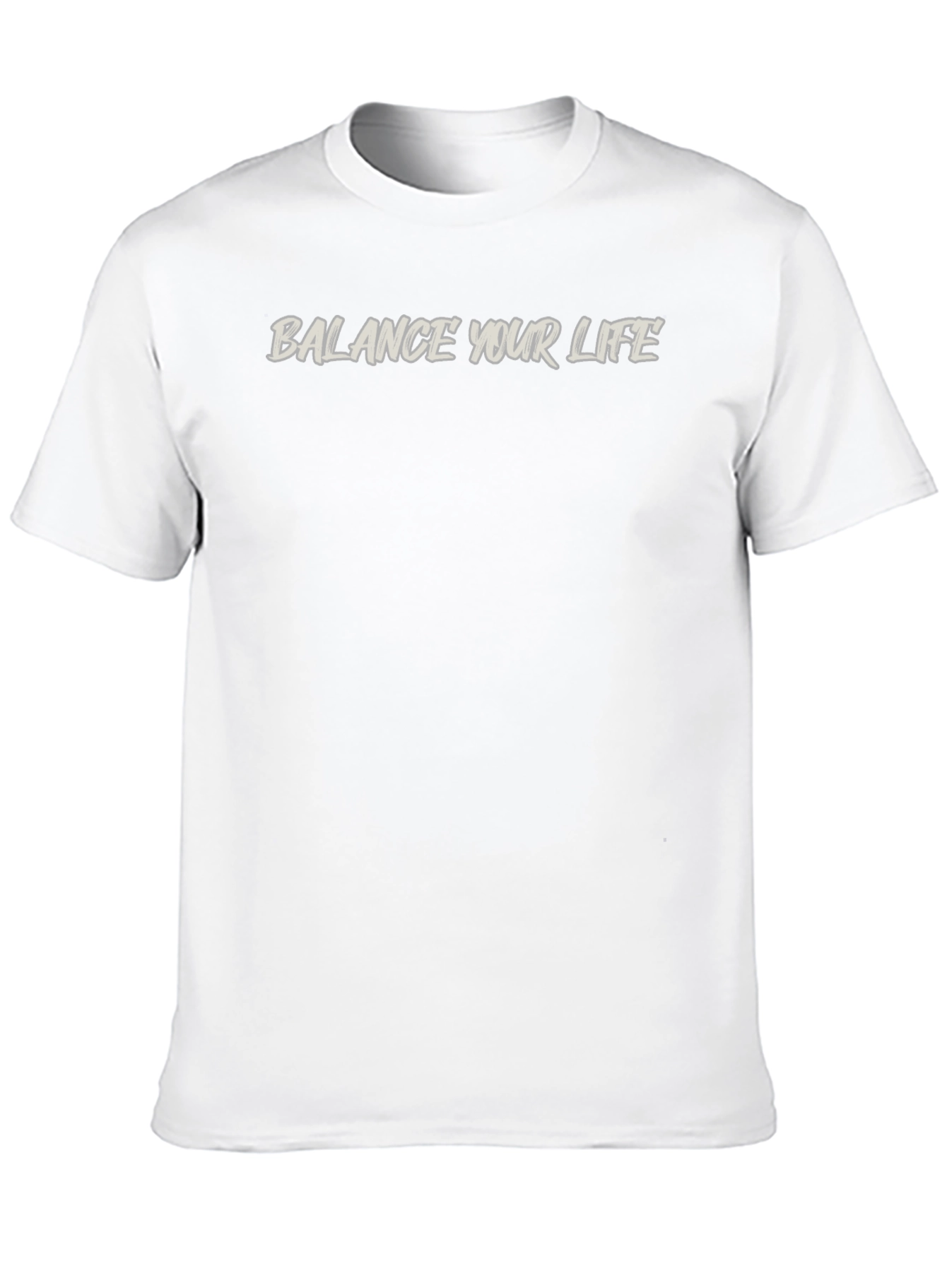 Balance Your Life Black Graphic Tee