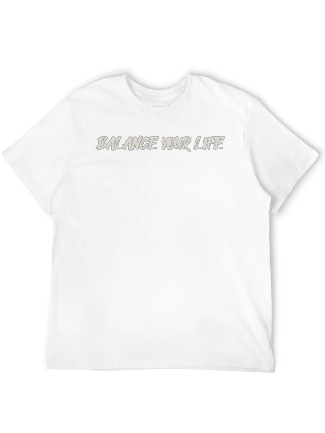 Balance Your Life Black Graphic Tee