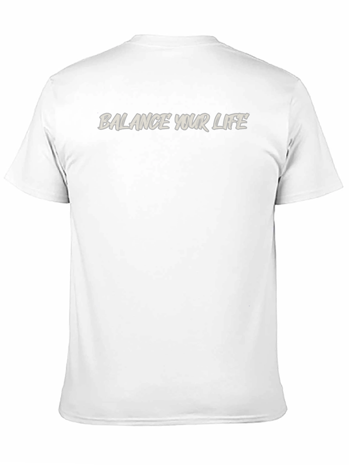 Balance Your Life Black Graphic Tee