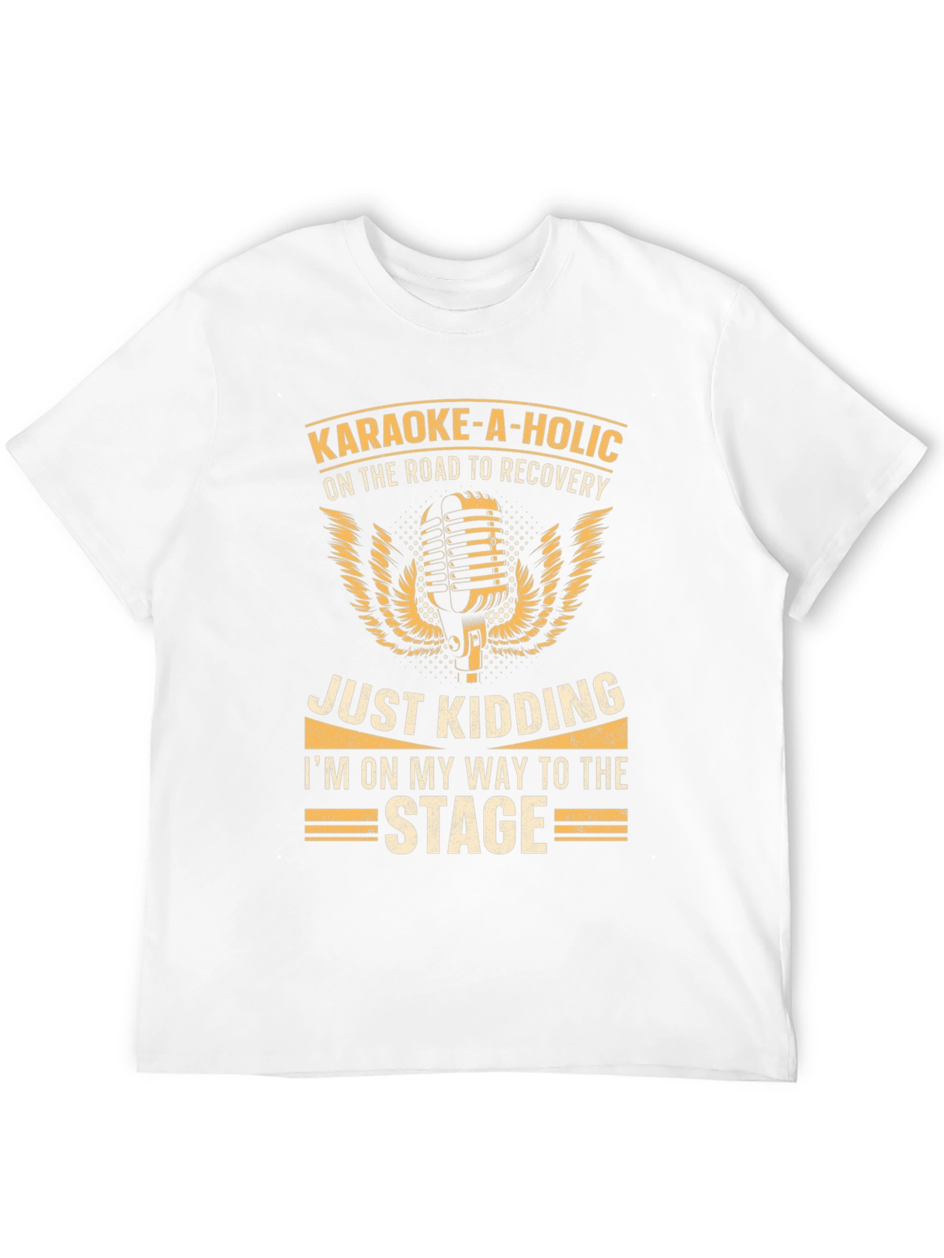 Karaoke-A-Holic T-Shirt - On The Road To Recovery