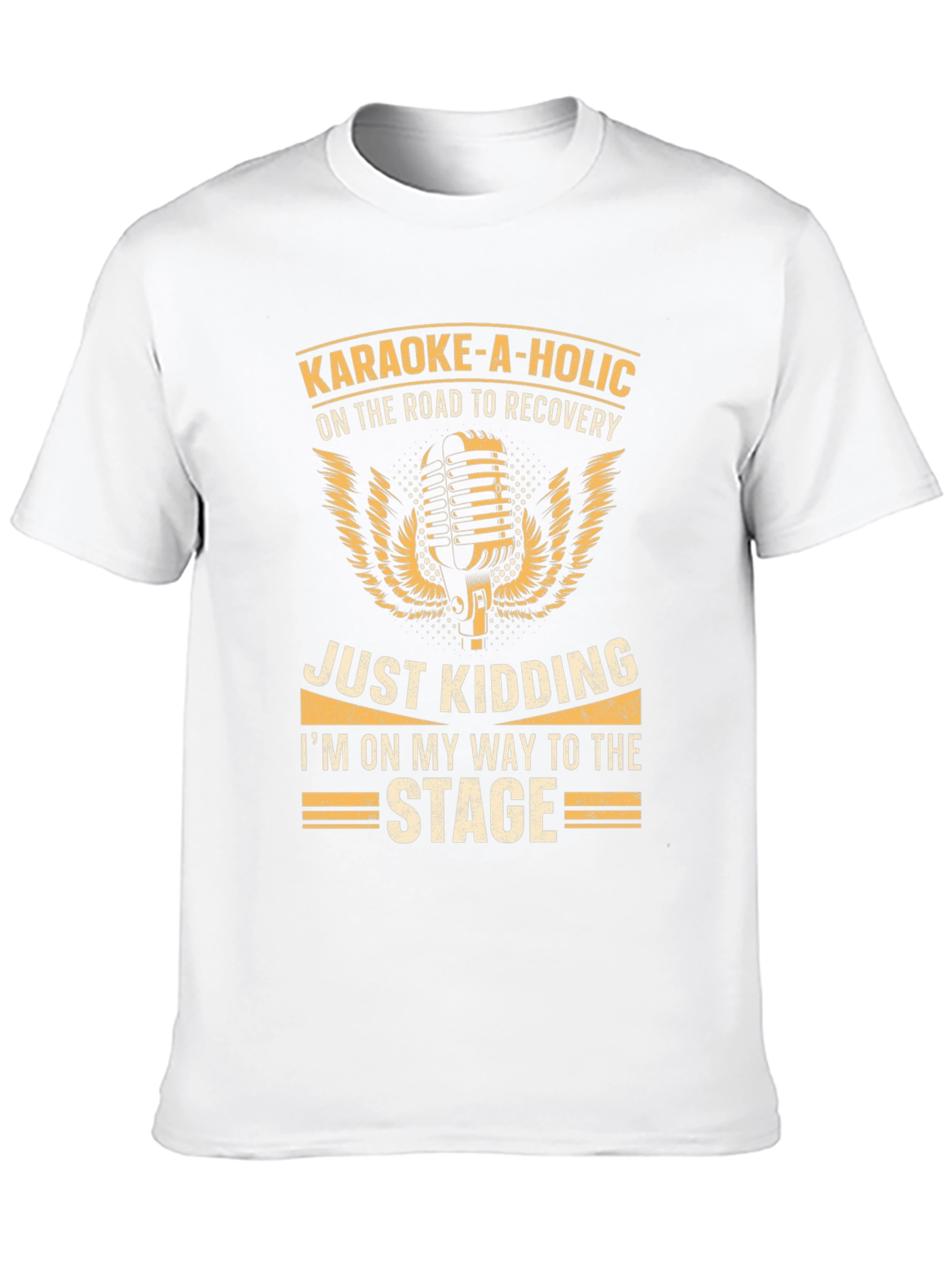 Karaoke-A-Holic T-Shirt - On The Road To Recovery